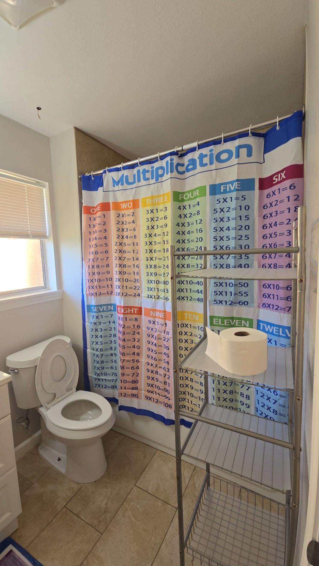 Updated Periodic Table of Elements Shower Curtain Sets, Science Chemistry Teach and Study Decor Curtains for Classroom, Fabric Educational Chemistry Bath Curtain with Hooks Included 70x72IN customer photo 2
