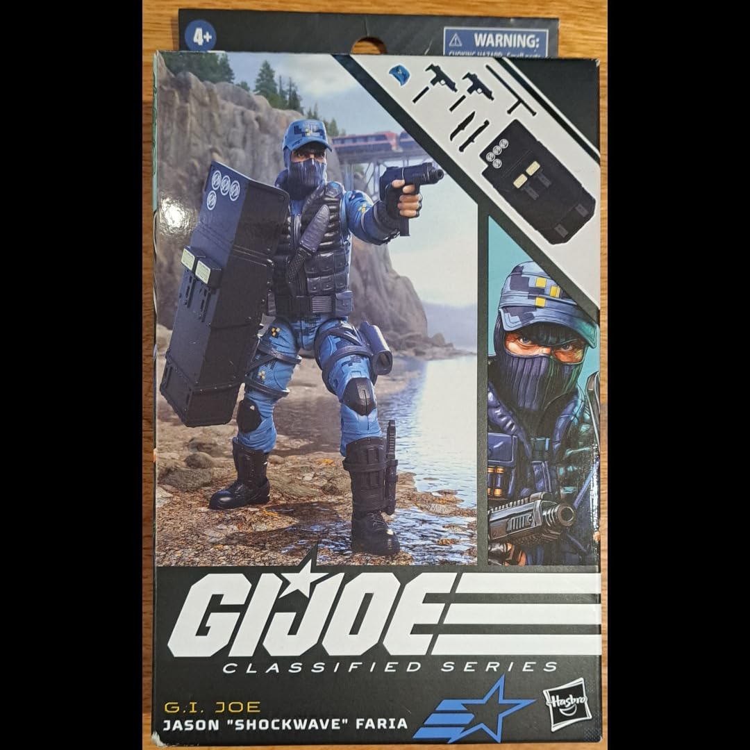G.I. Joe Classified Series Jason Shockwave Faria, Collectible Action Figure, 105, 6-inch Action Figures for Boys & Girls, with 9 Accessory Pieces customer photo 2