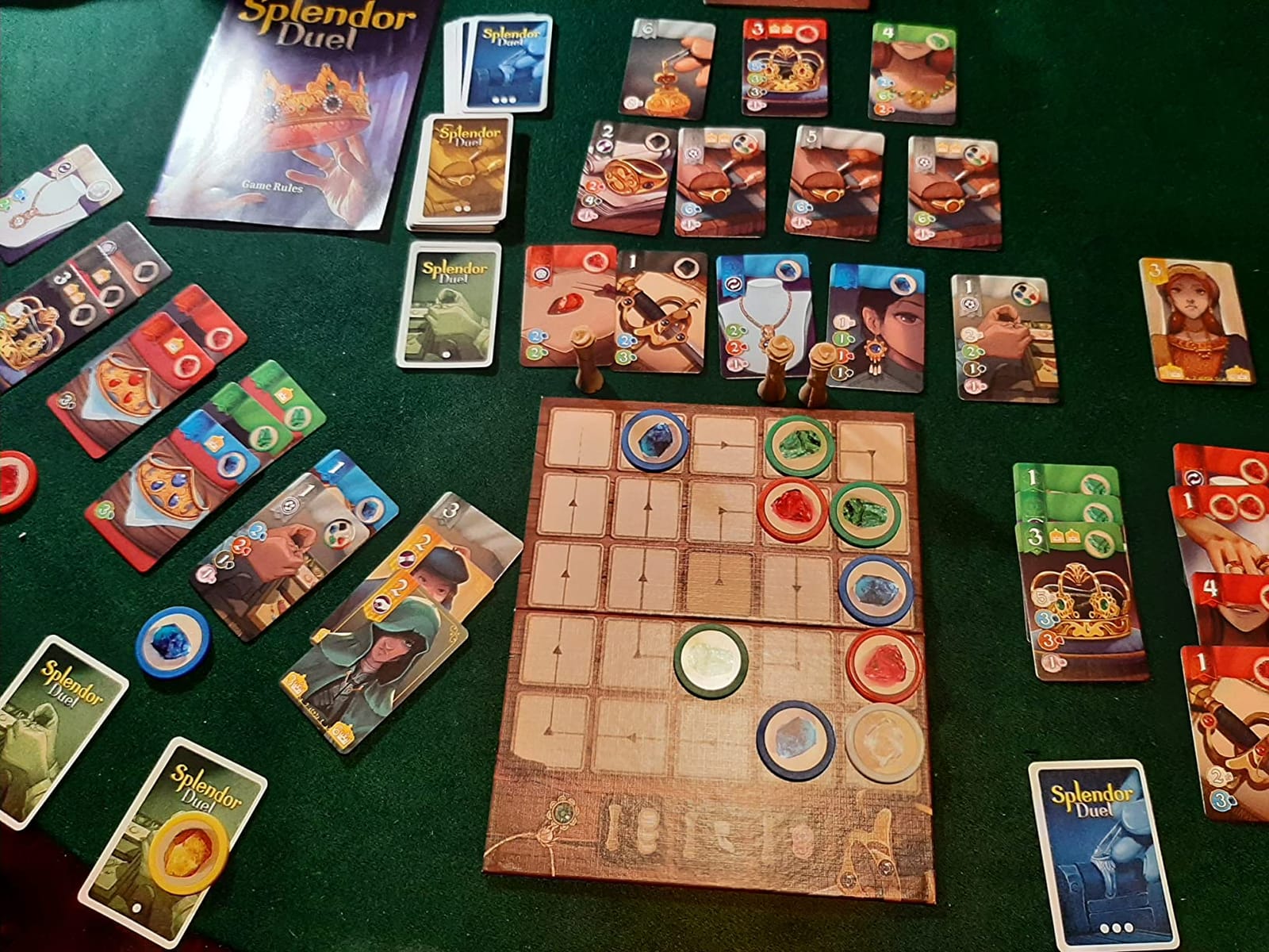 Splendor Duel Board Game - Two-Player Strategy Game for Intense Gem Collecting Battles - Fun Family Game for Kids and Adults, Ages 10+, 2 Players, 30 Minute Playtime, Made by Space Cowboys customer photo 1