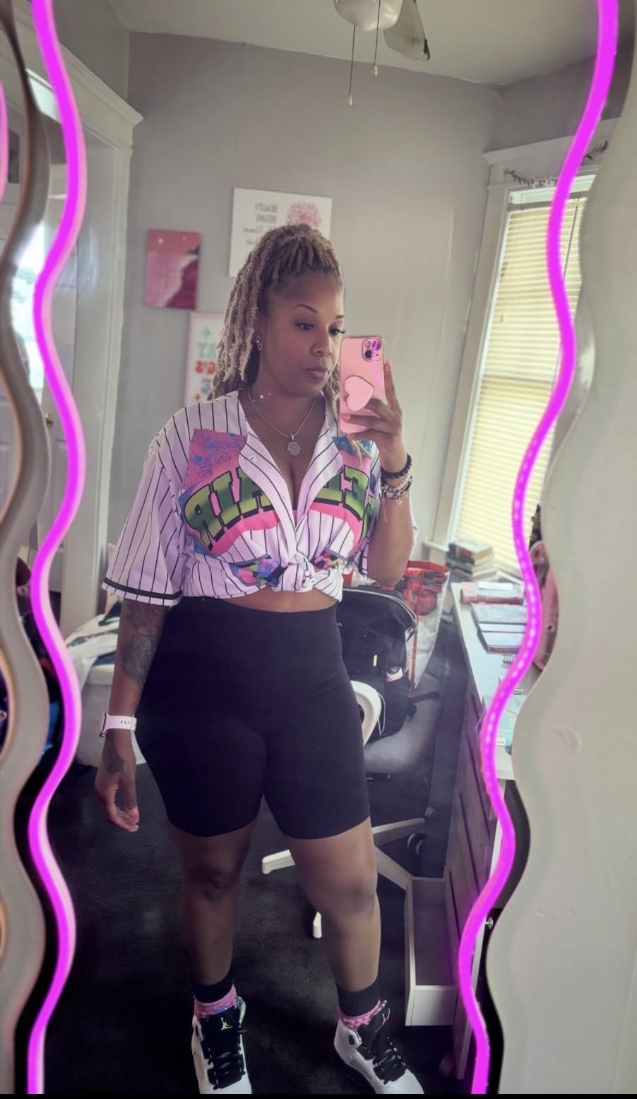 Bel Air Baseball Jersey,90s Hip Hop Clothing for Men and Women, Short Sleeves T Shirt for Party customer photo 1