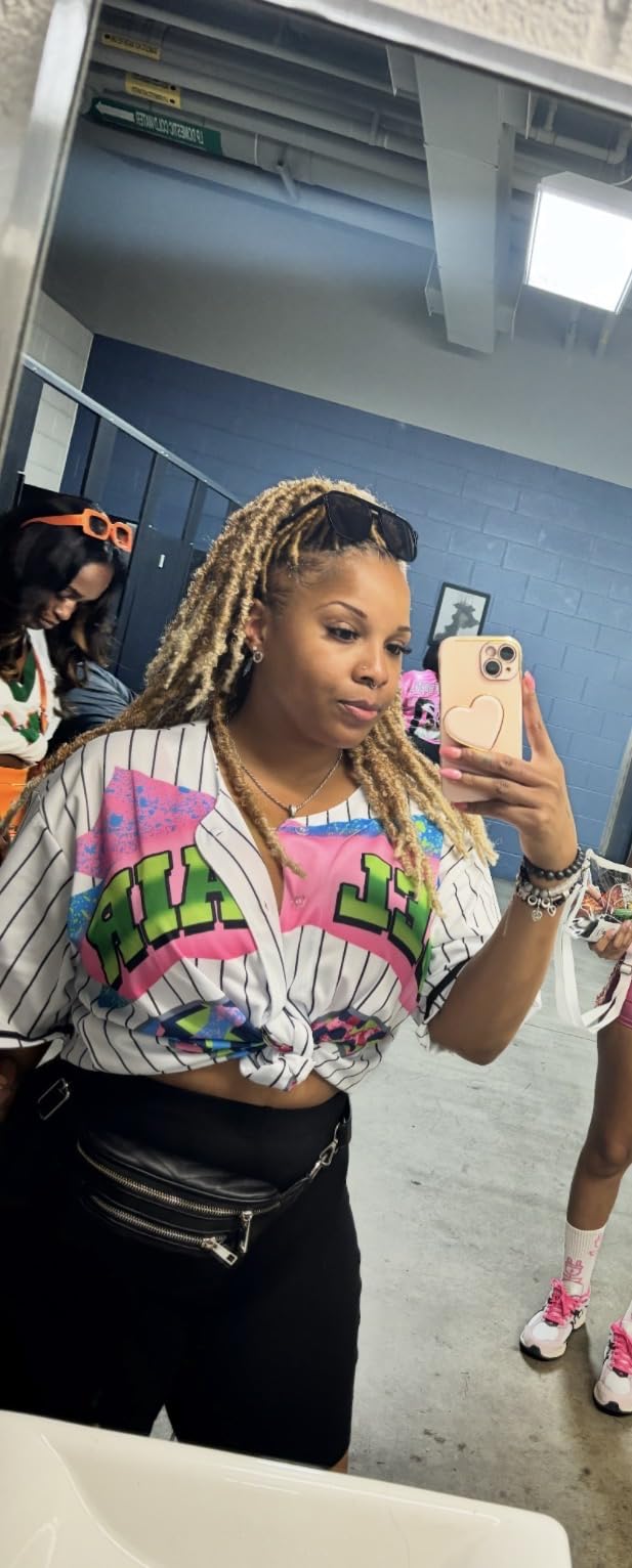 Bel Air Baseball Jersey,90s Hip Hop Clothing for Men and Women, Short Sleeves T Shirt for Party customer photo 2