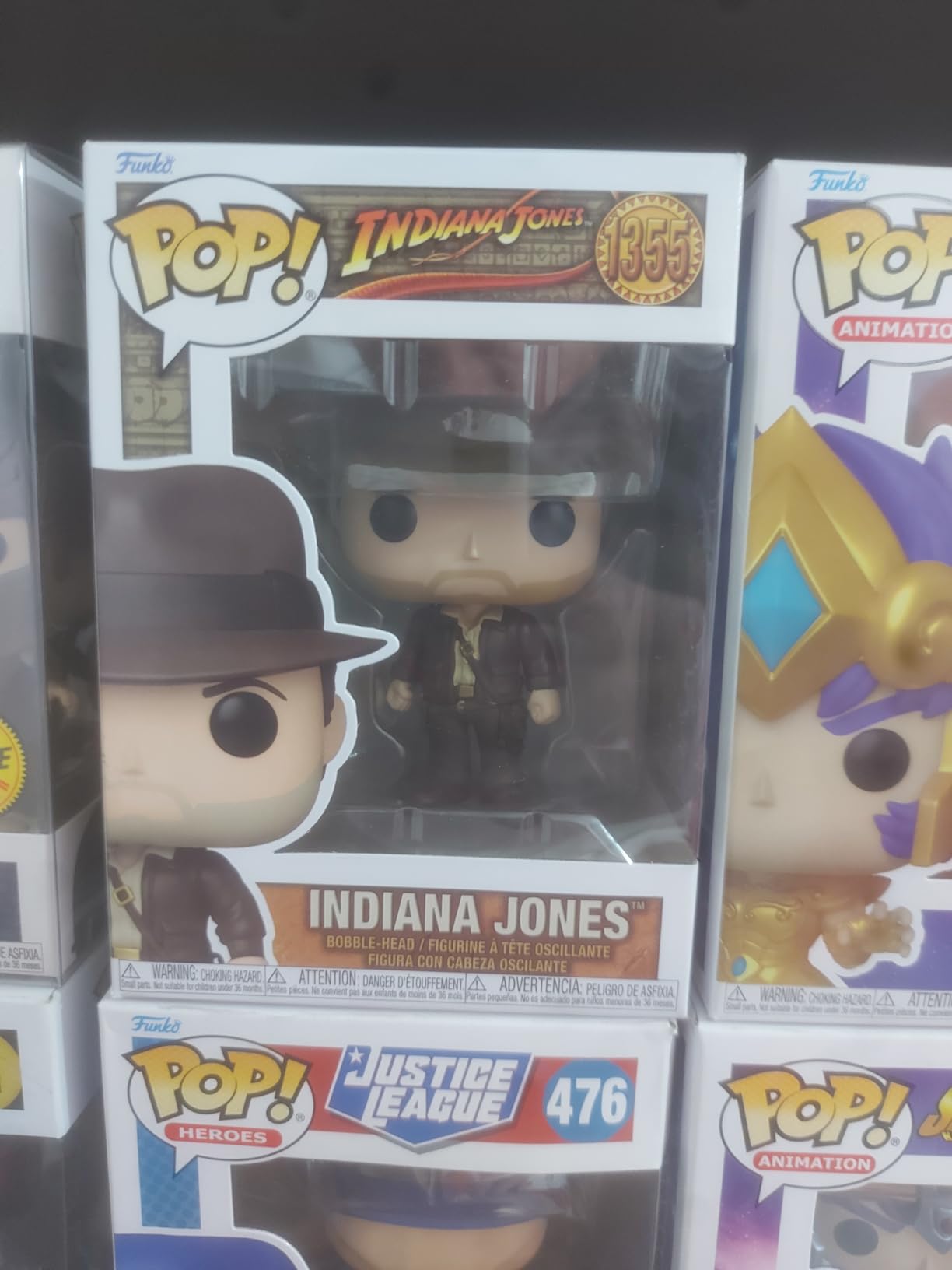 Funko Pop! Movies: Indiana Jones - Raiders of The Lost Ark, Indiana Jones customer photo 1