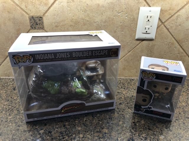 Funko Movie Moment: Indiana Jones - Boulder Scene - Collectable Vinyl Figure - Gift Idea - Official Merchandise - for Kids & Adults - Movies Fans - Model Figure for Collectors and Display customer photo 2