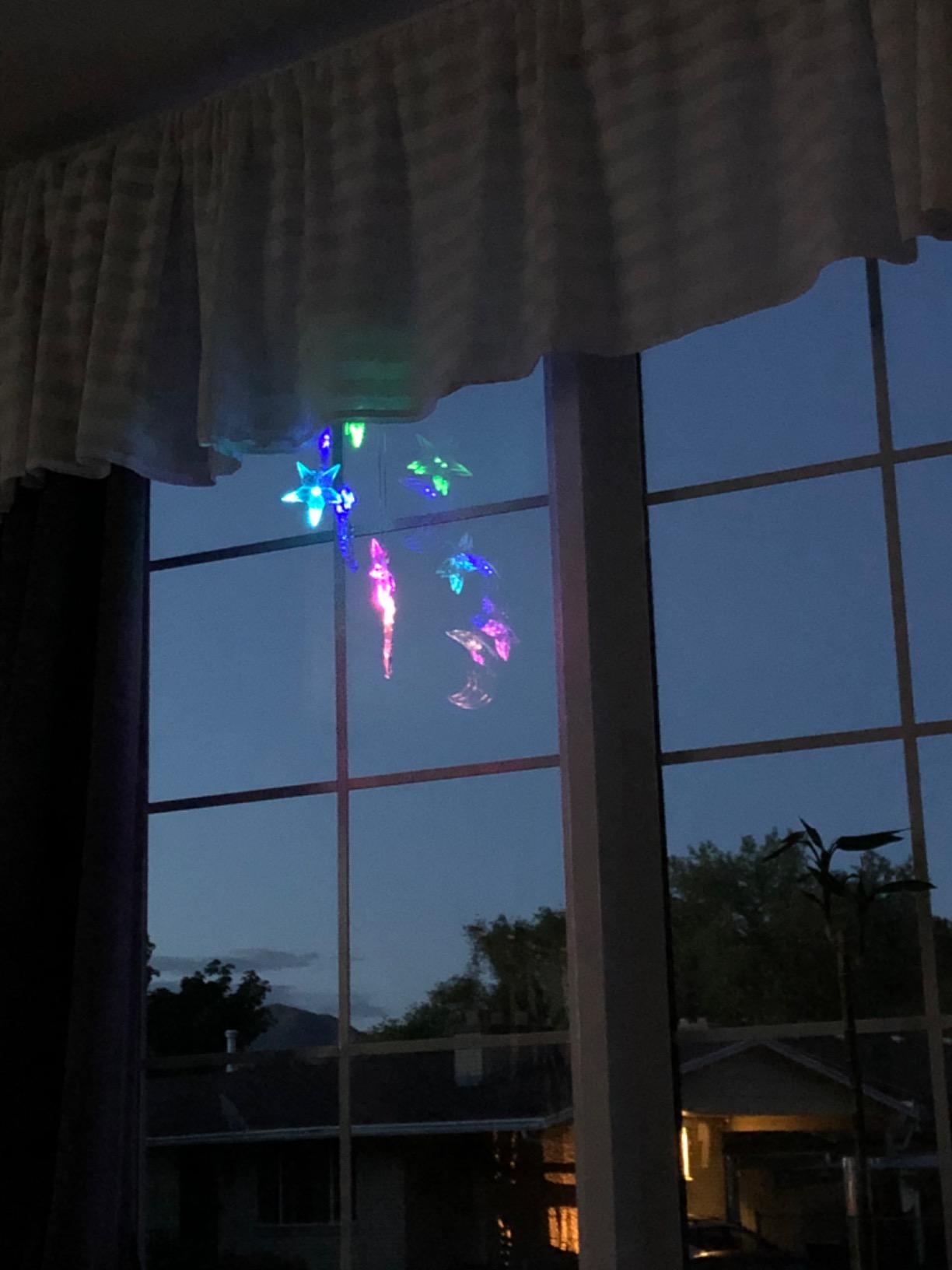 Colorful Deer Wind Chimes customer photo 1