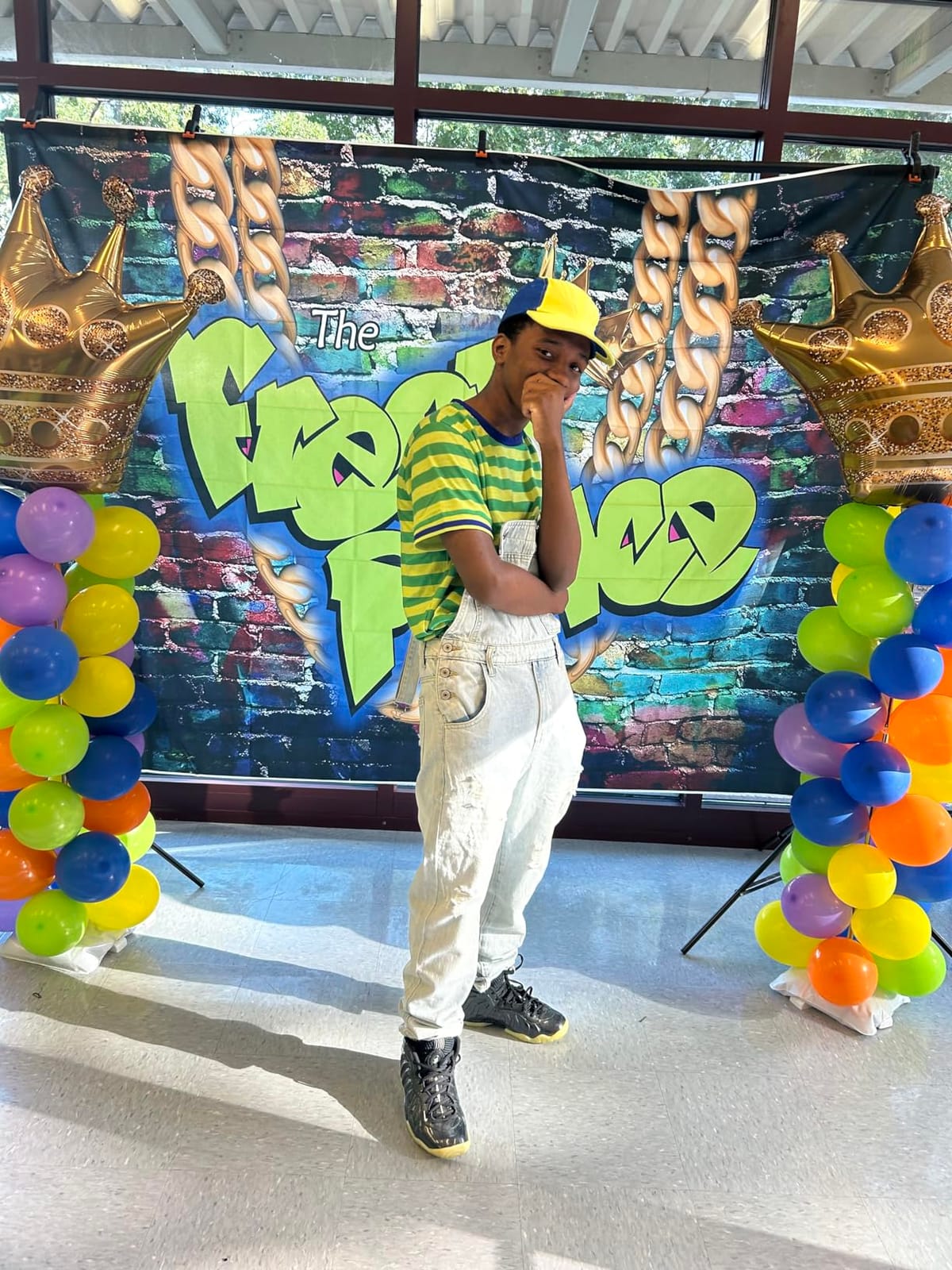 Bel Air Prince Green Shirt, Shorts and Hat Halloween Costume Cosplay customer photo 1