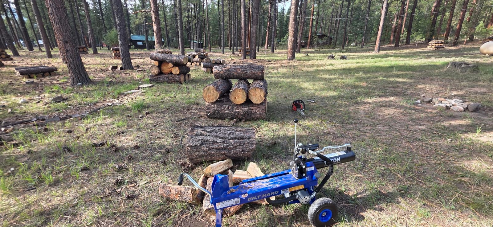 BILT HARD 6.5 Ton Log Splitter, Wood Splitter, Portable Firewood Splitting Machine customer photo 1