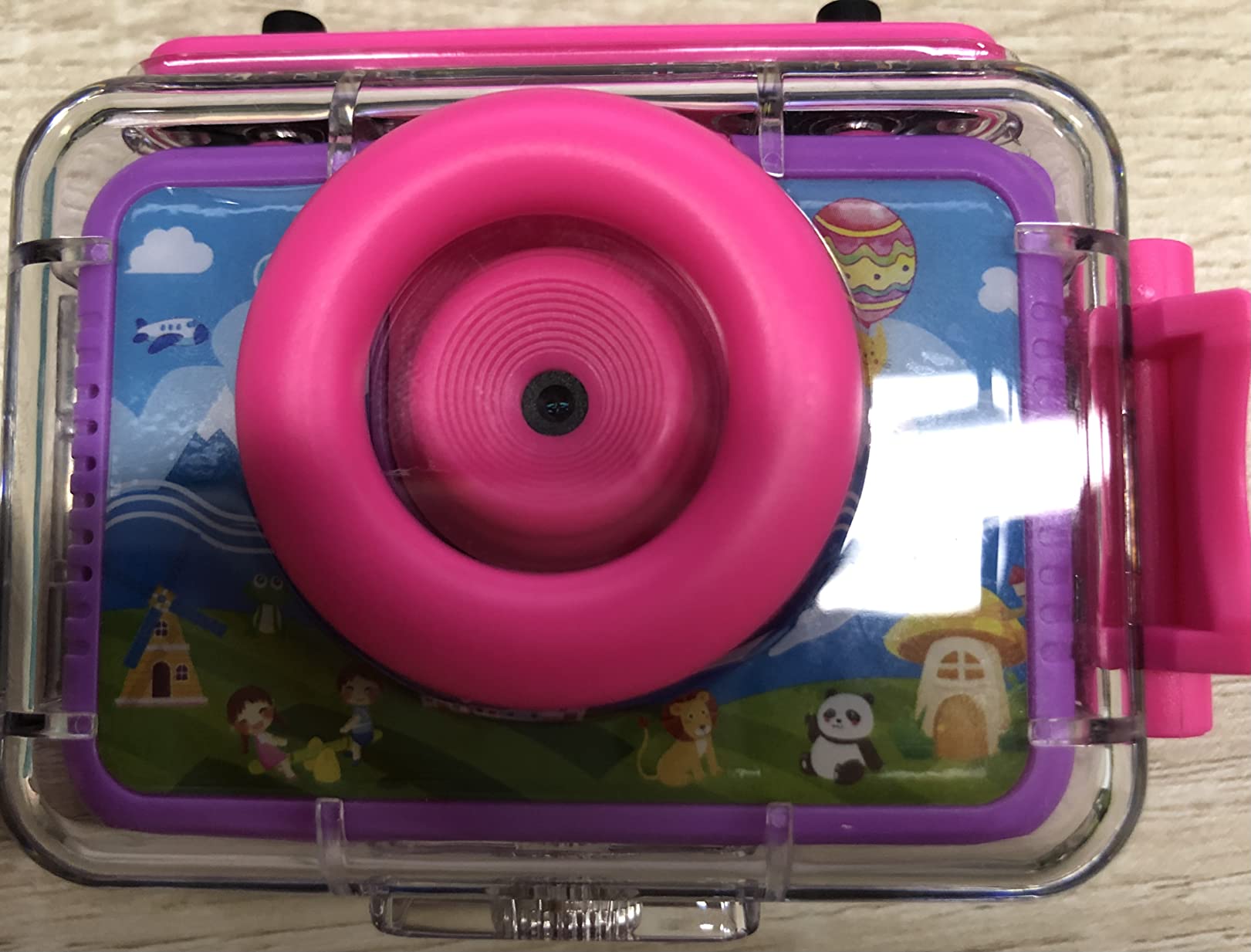 GKTZ Kids Waterproof Underwater Camera 1080P 4X Zoom 2