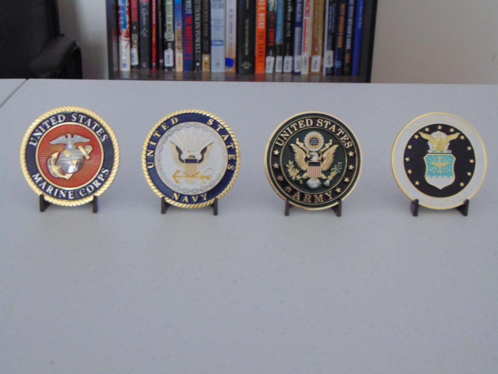 USMC Armed Forces Prayer Coin - Marine Corps Valor Challenge Coin| USMC Gifts - Certified Service Disabled Veteran Owned Business | USMC Prayer 2024 customer photo 1