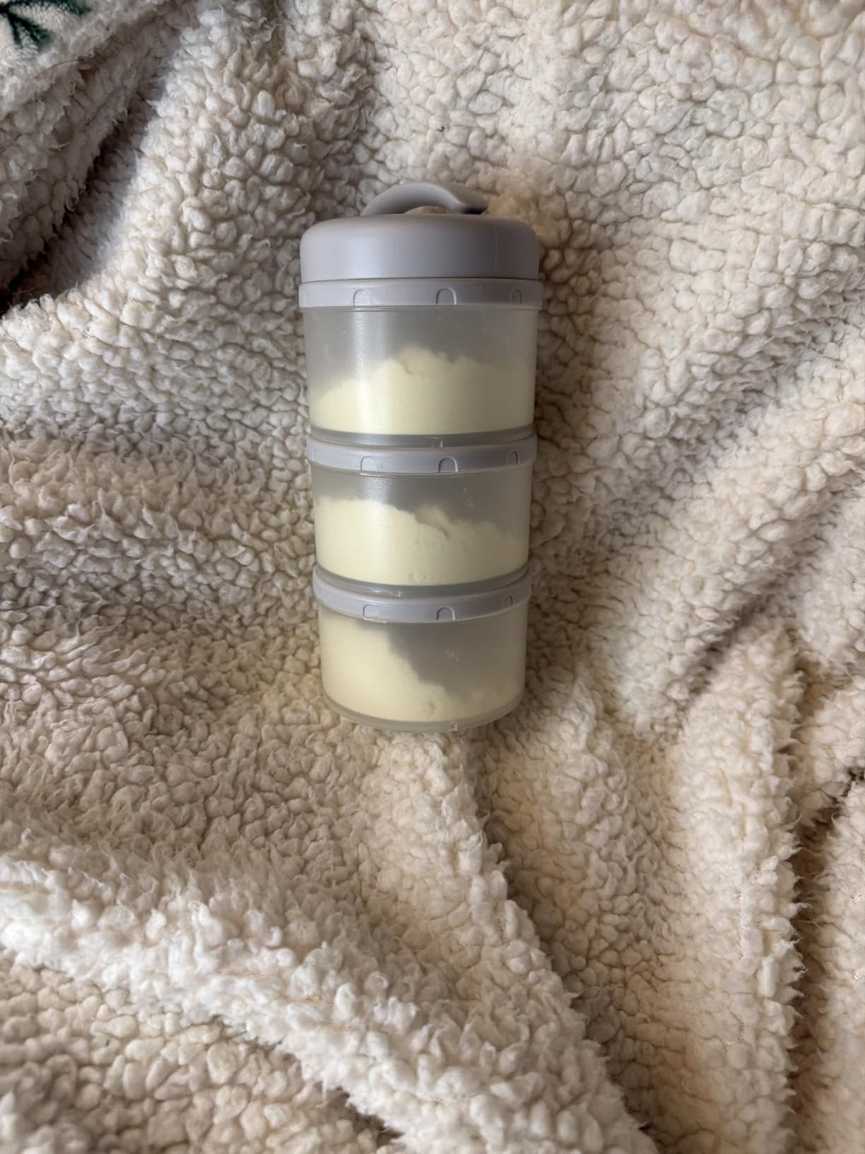 Termichy Stackable Formula Dispenser Portable: Milk Powder Container to go customer photo 2