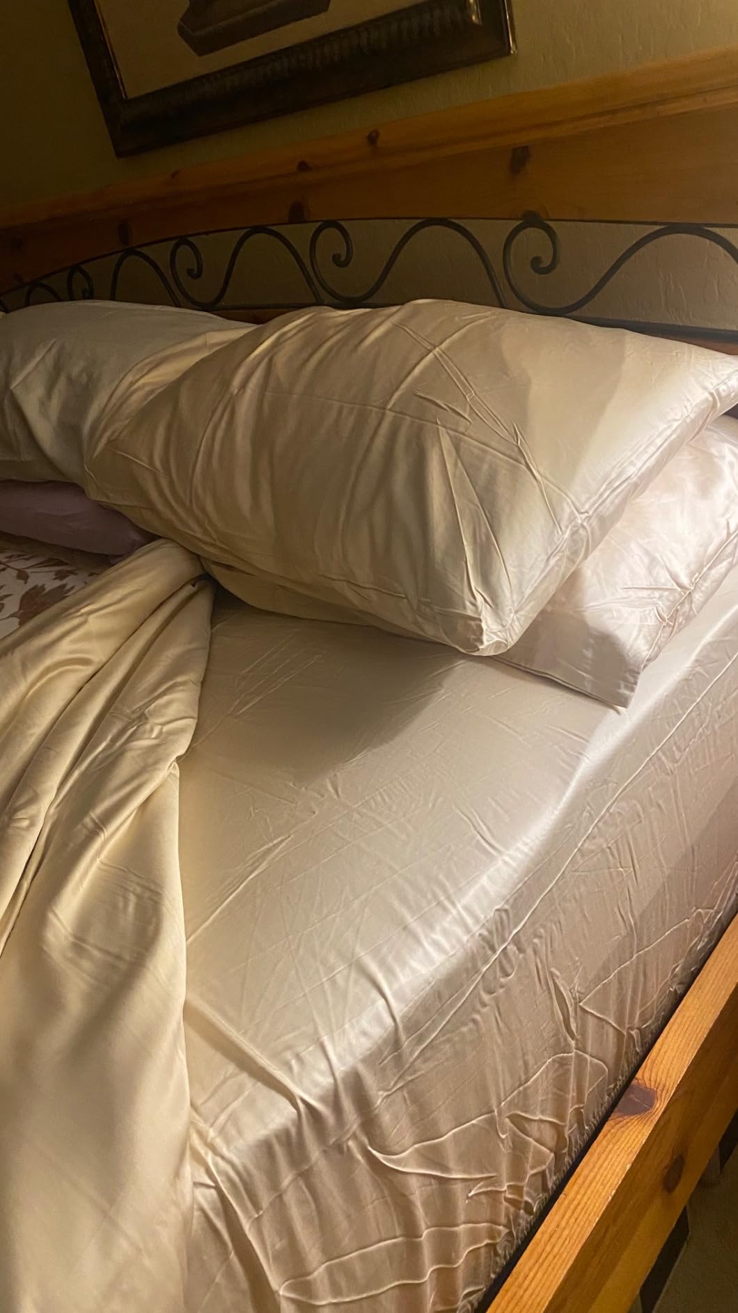 ACCURATEX Cooling Sheets for Hot Sleepers, Queen Size, Grey customer photo 1
