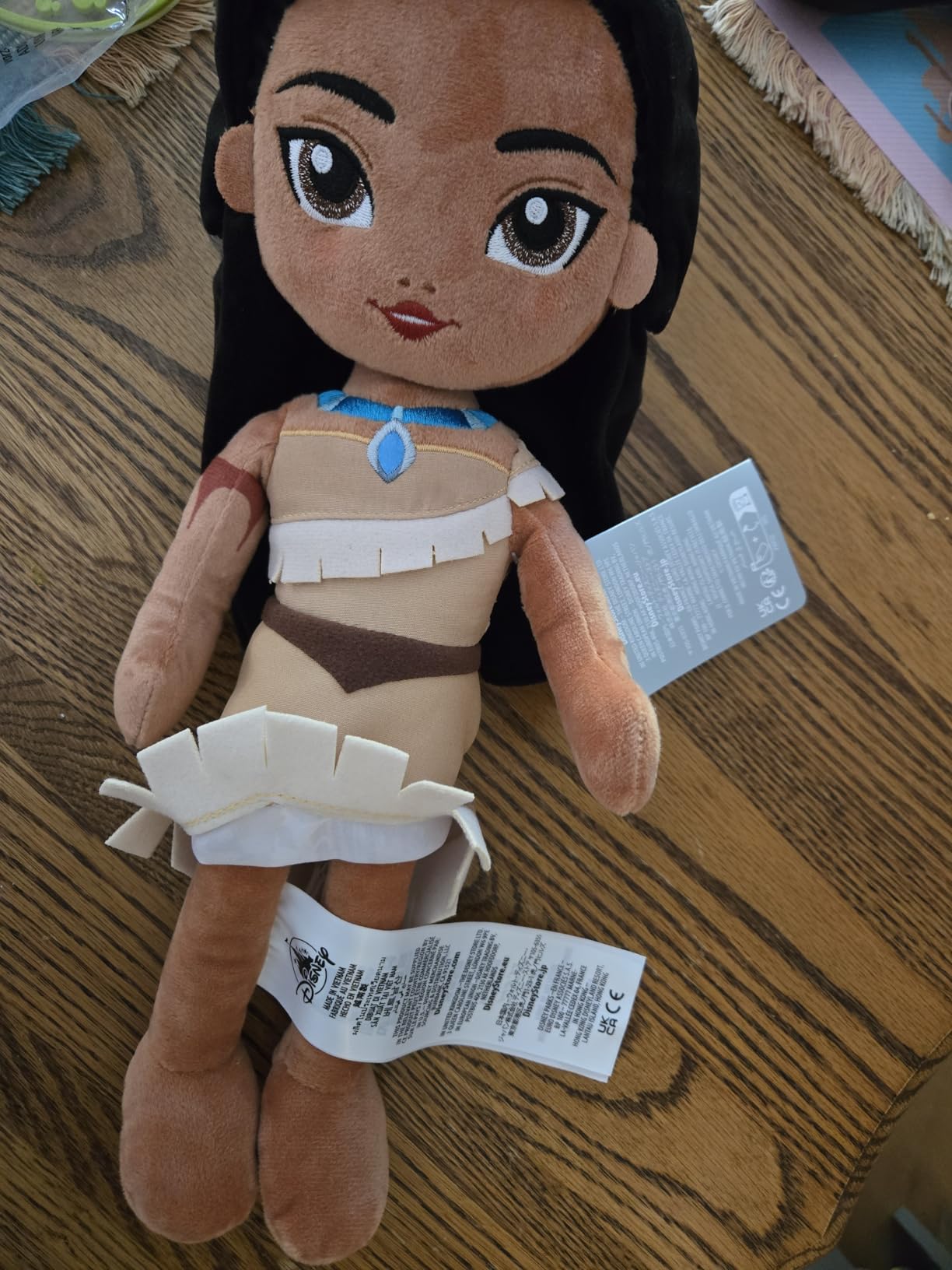 Disney Store Official Princess Plush Doll, Jasmine from Aladdin, Medium 14 Inches, Soft Plushy with Embroidered Features, Princess Toys for Girls, Disney Dolls, Stuffed Animals for Girls customer photo 1