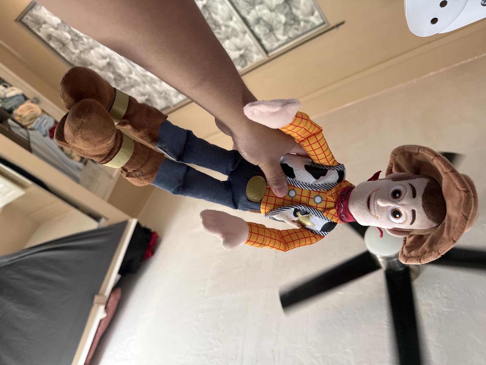 Disney Store Official Toy Story Plush, Buzz Lightyear, Iconic Cuddly Toy Character with Embroidered Eyes and Soft Plush Features, Suitable for All Ages customer photo 1