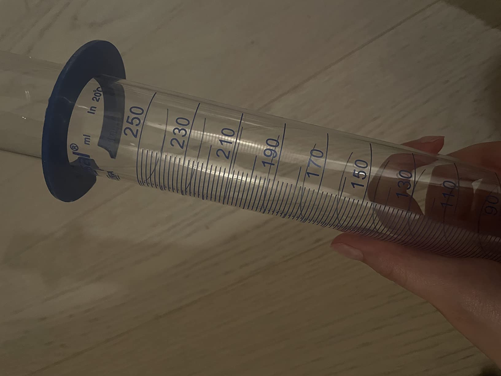 5PCS Graduated Cylinder Measuring Cylinder Thick Glass Lab Cylinders (100ML) customer photo 1