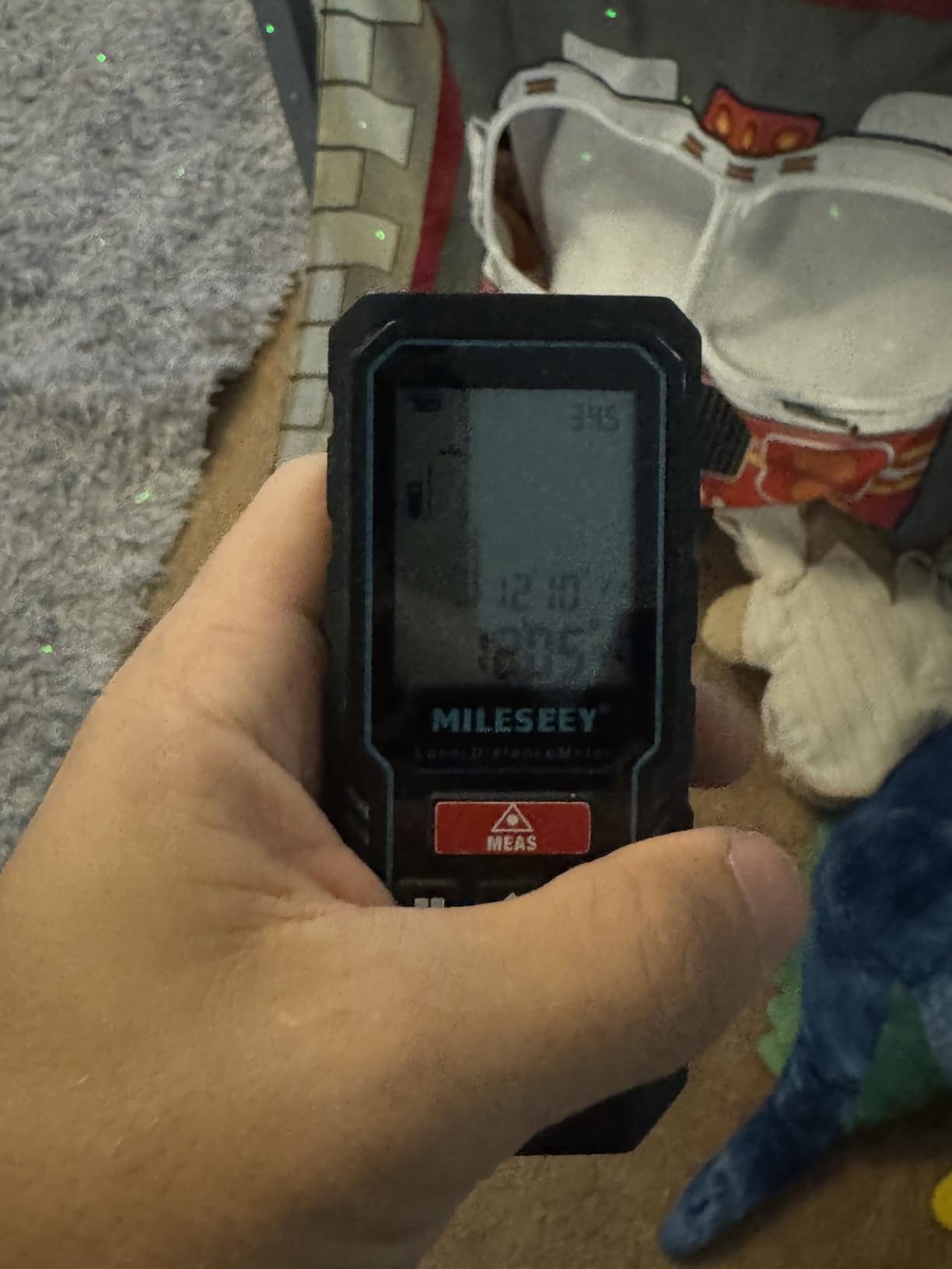 MILESEEY Laser Measure, Laser Measuring Tool with Angle Sensor customer photo 2