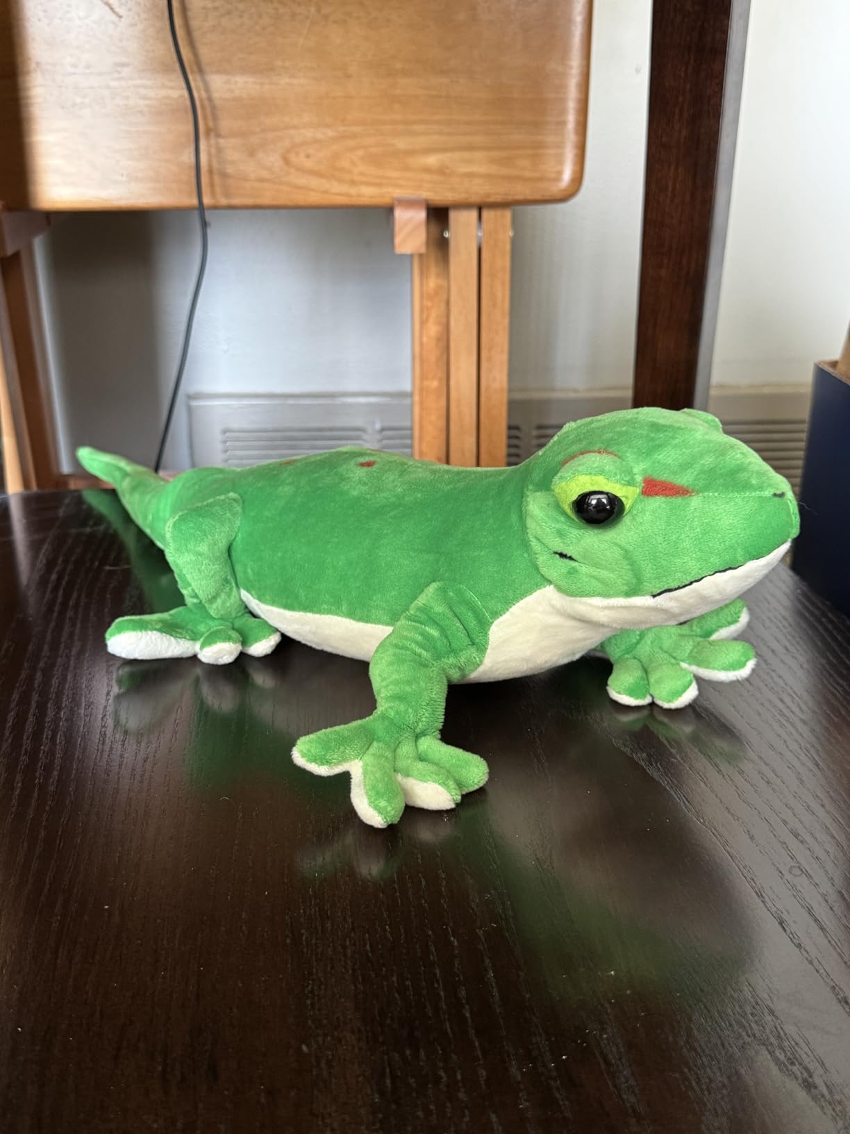 Day Geckos Lizard Plush - Lifelike 16inch Geckos Lizard Stuffed Animal, Simulation Fat Tail Geckos Plushie, Soft Lizard Animals Toys Model Dolls Gifts for Kids customer photo 1