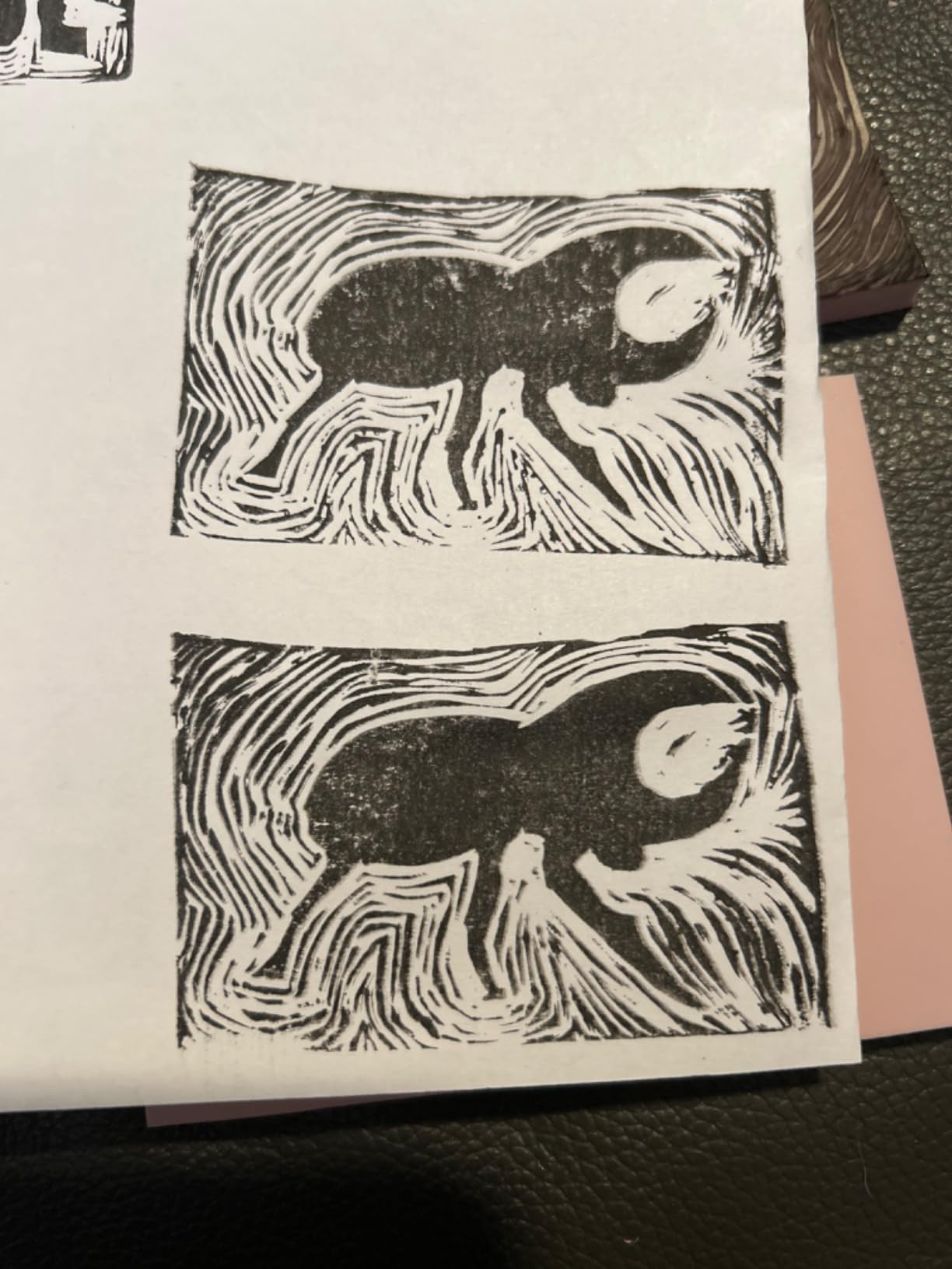 6 Pack Linocut Kit for Printmaking - 4