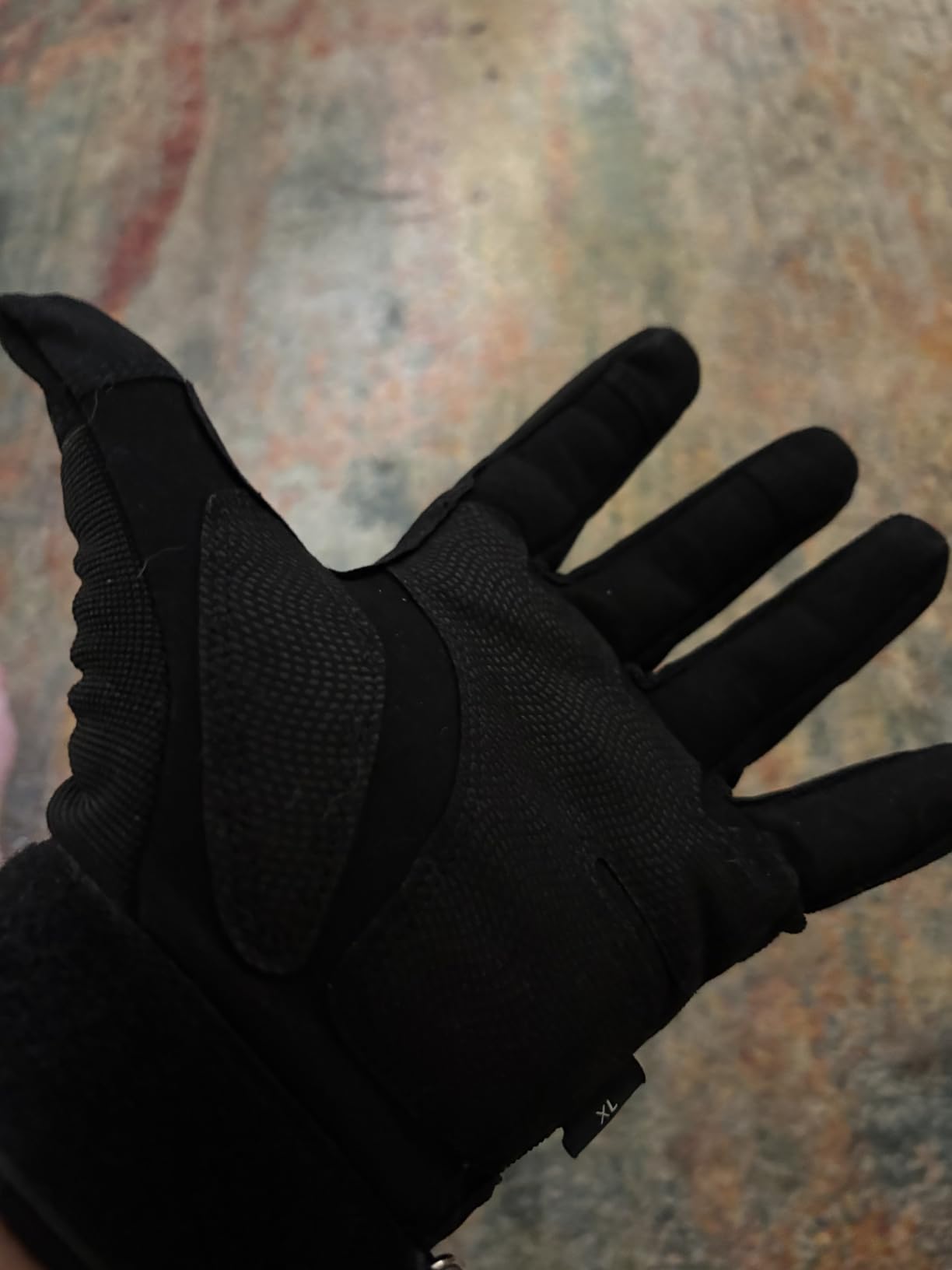 KUMGIM Tactical Motorcycle Gloves with Knuckle Protection Touchscreen customer photo 2