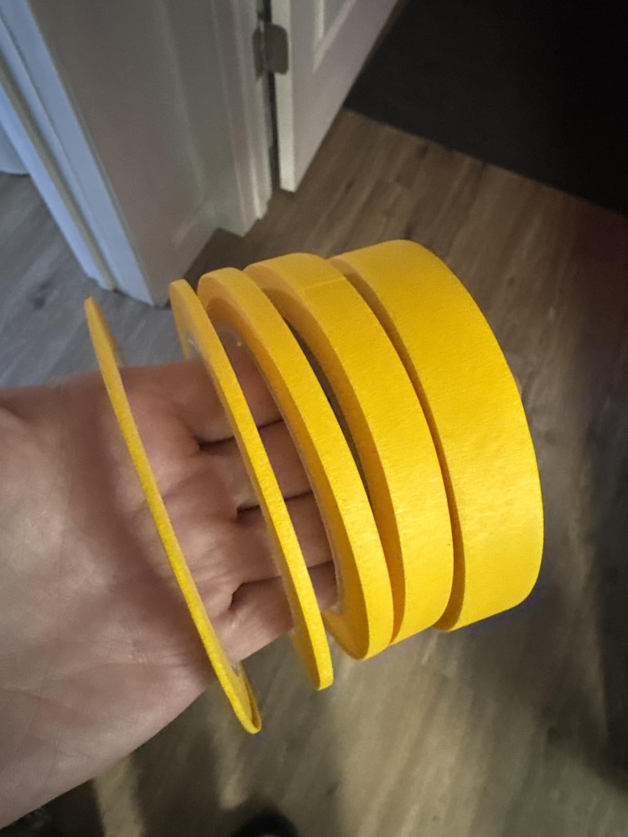5 Rolls Pinstripe Tape - Masking Tape 1/16