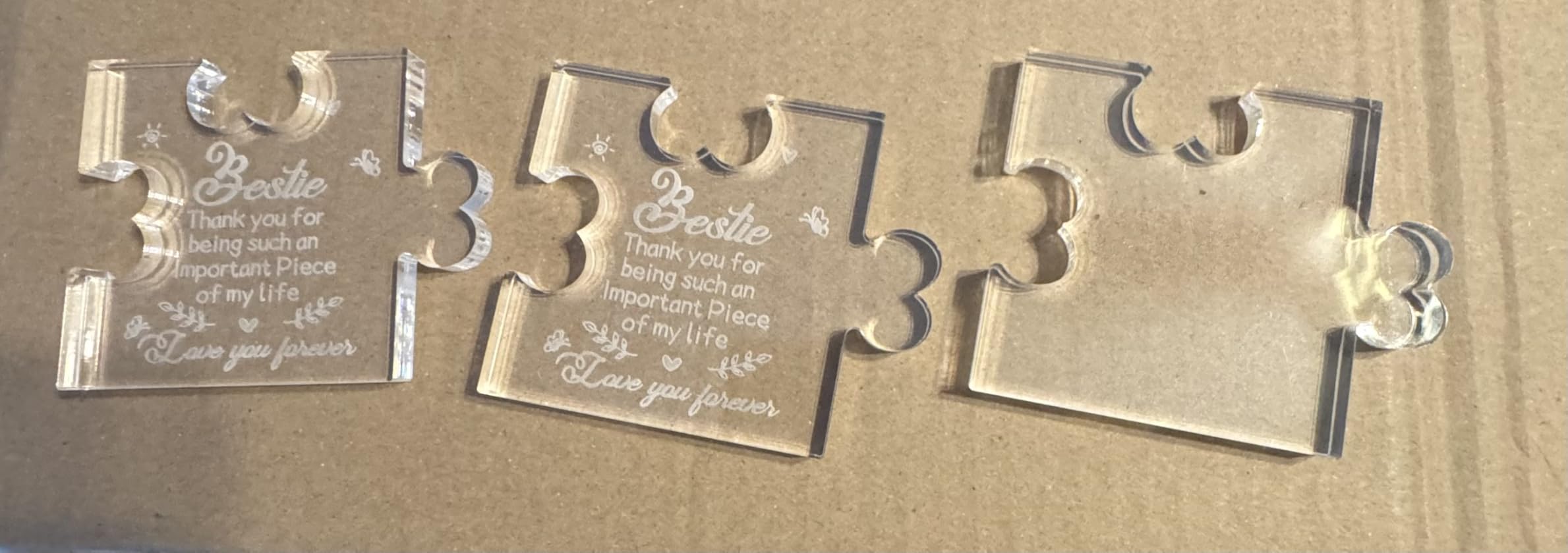 Funnli Best Friend Birthday Gifts for Women, Friendship Gift Acrylic Plaque | Christmas Mothers Day Graduation Birthday Galentines Day customer photo 2