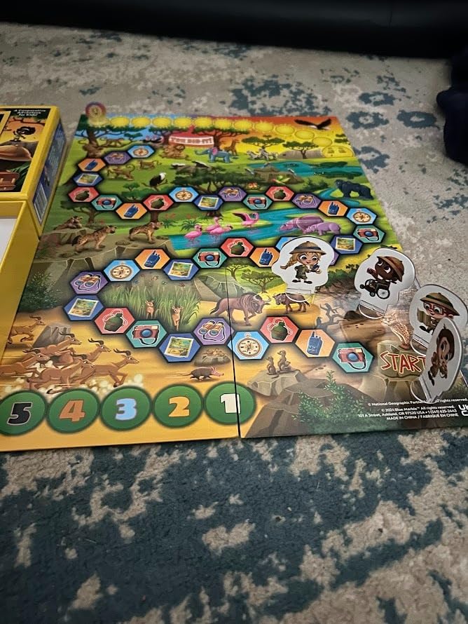 National Geographic My First Safari Cooperative Board Game for Kids customer photo 1