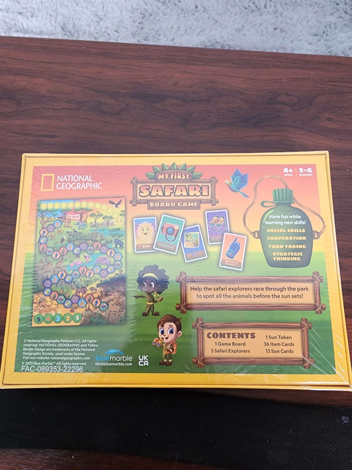 National Geographic My First Safari Cooperative Board Game for Kids customer photo 2