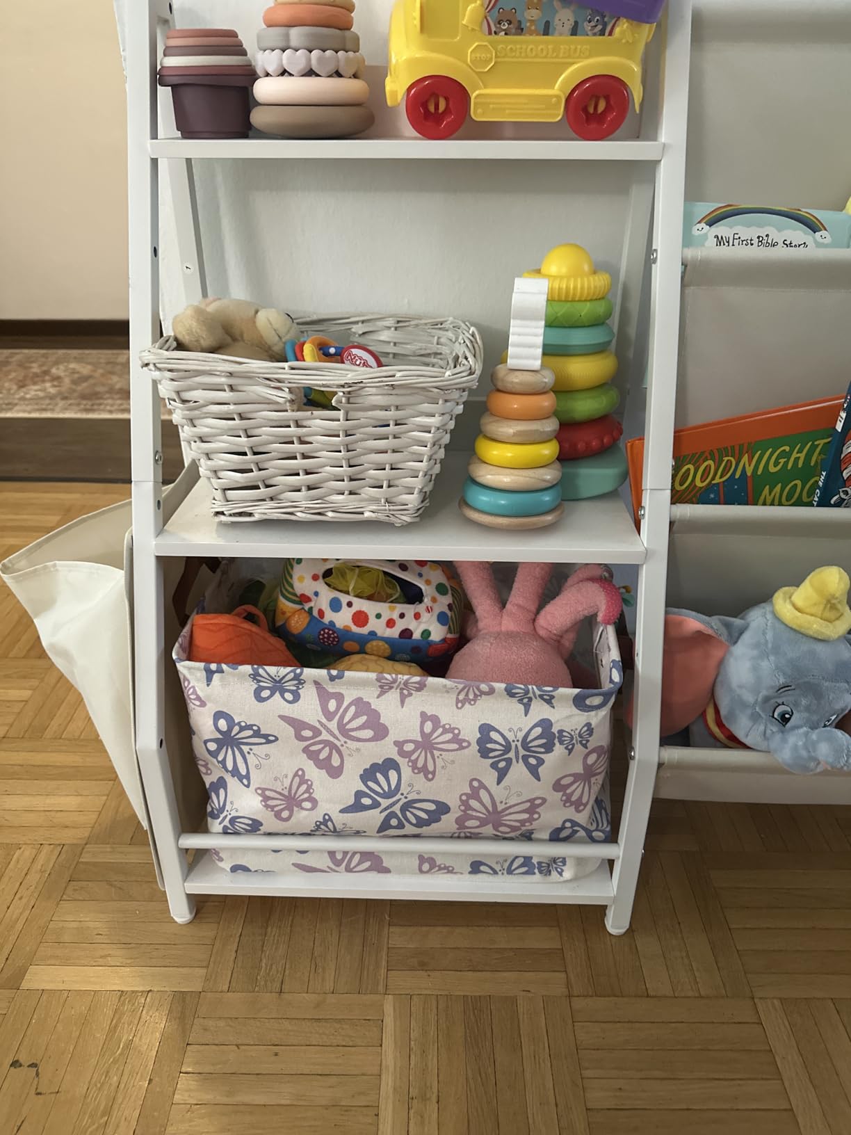 NTAOHAMPER Rectangular Storage Basket, Books Box, Gift Basket, Room Decor(Animal) customer photo 2