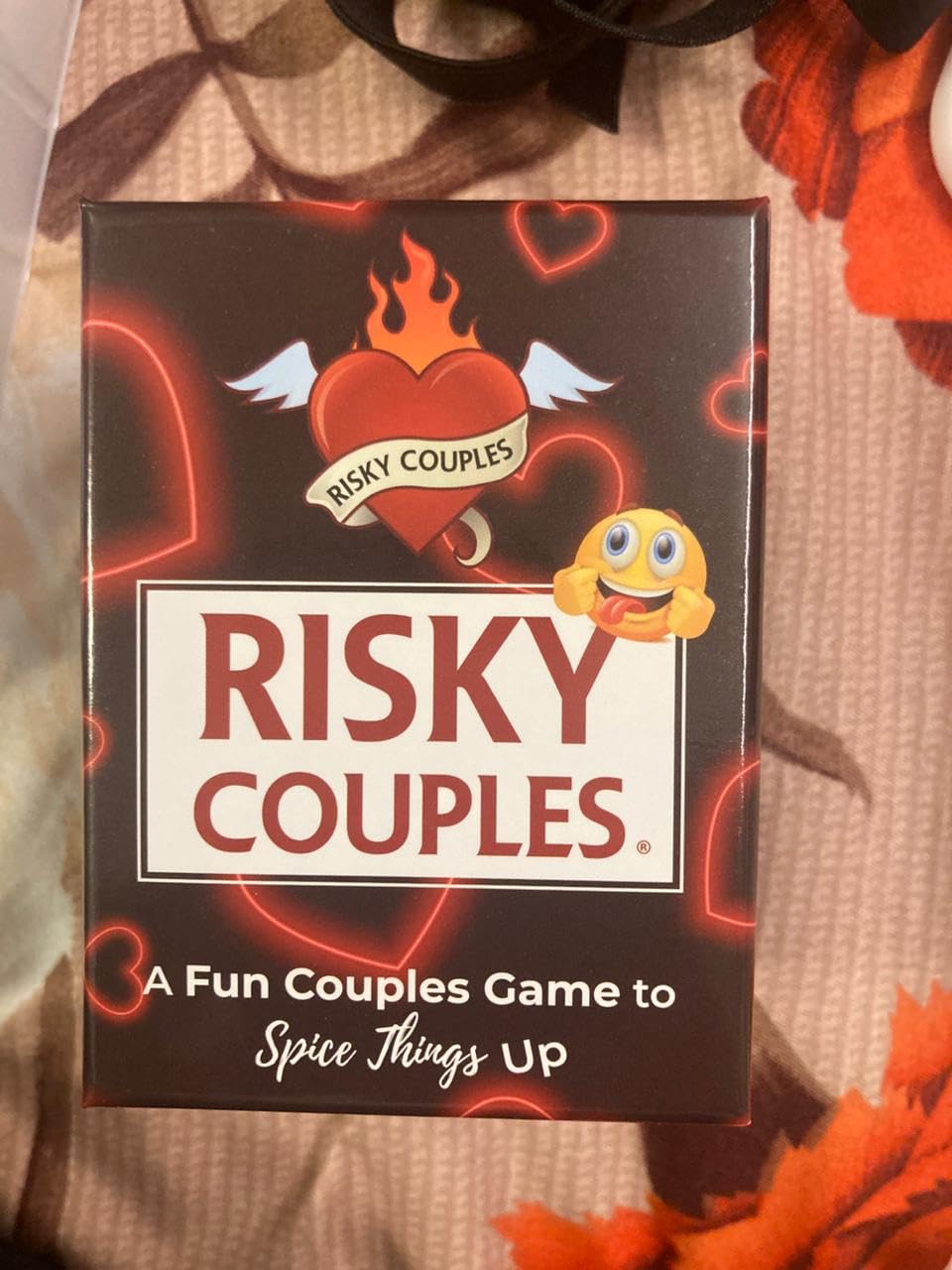 RISKY COUPLES | Couples Card Games for Date Night: 150 Questions & Challenges for Your Partner | Romantic Card Game for Anniversary, Valentines, Birthday, or Bridal Party customer photo 1