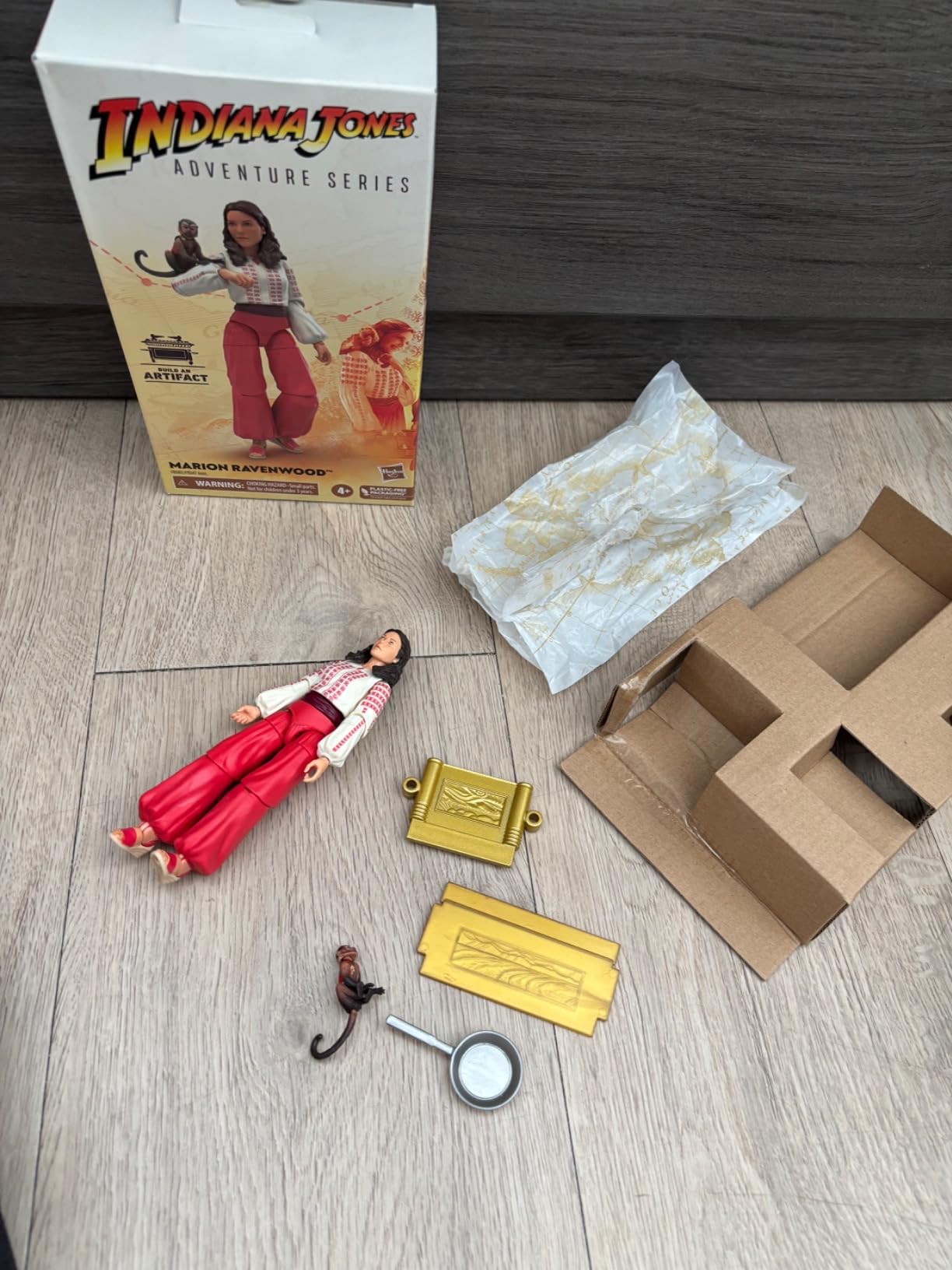 Indiana Jones and The Raiders of The Lost Ark Adventure Series Marion Ravenwood Toy, 6-inch Action Figures, Kids Ages 4 and Up customer photo 2