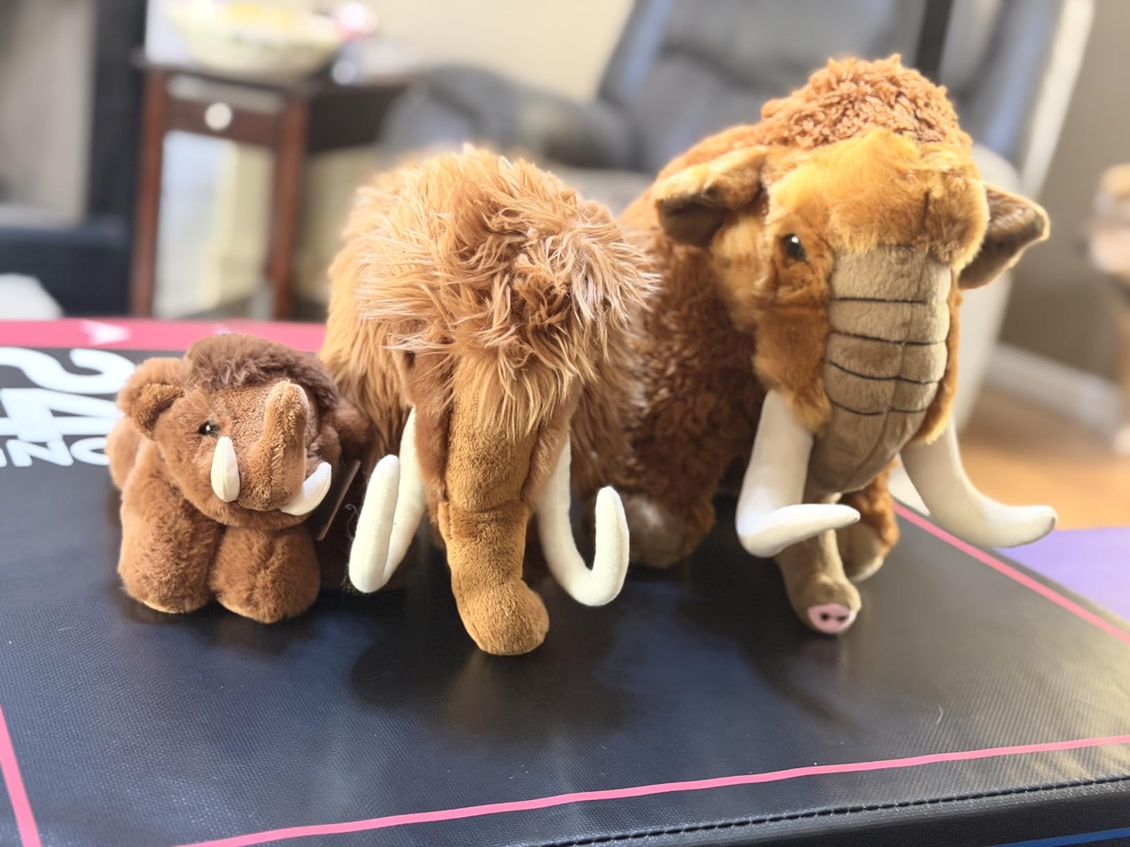 TAMMYFLYFLY Lifelike Woolly Mammoth Plush,13
