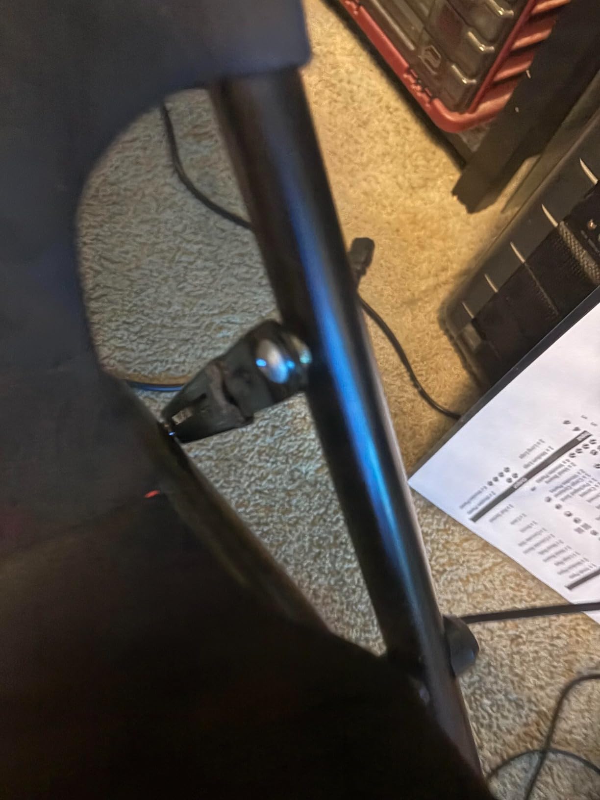 RACGTING Foldable Racing Simulator Cockpit for Logitech Thrustmaster MOZA customer photo 2