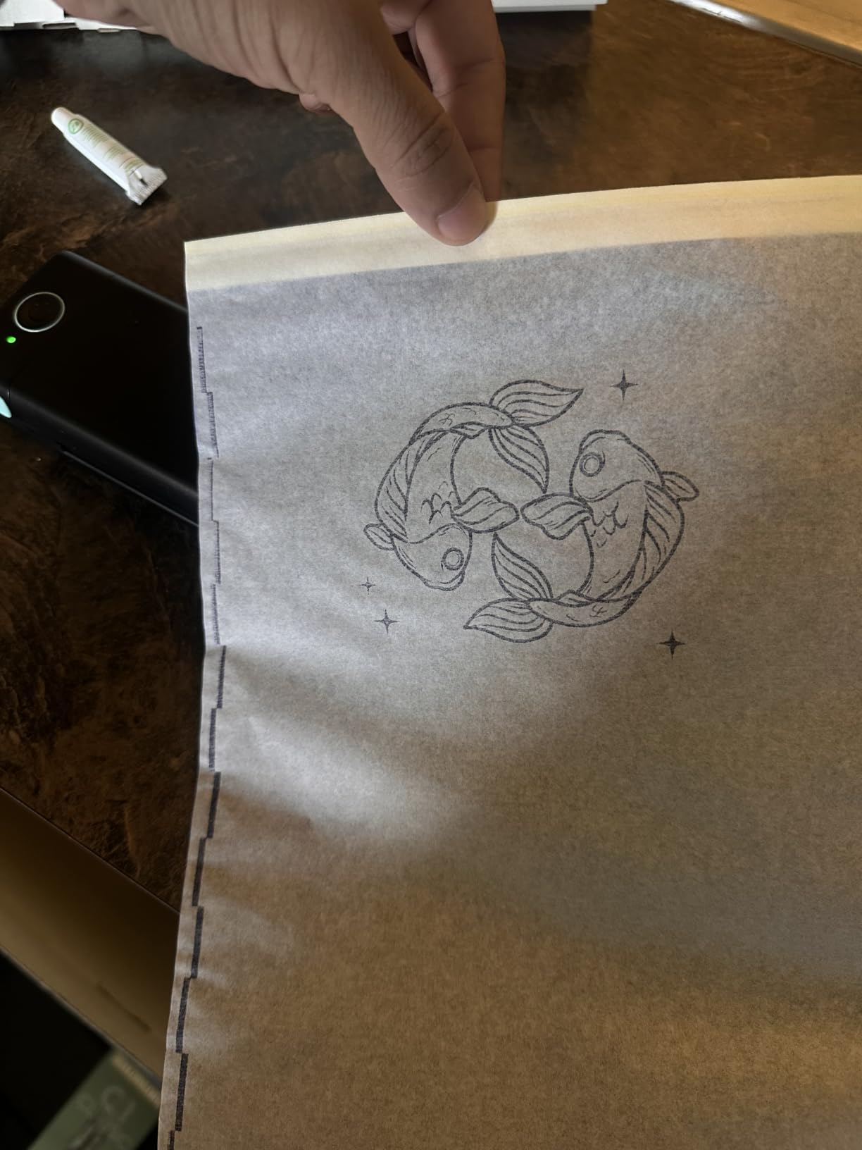 Phomemo M08F Tattoo Stencil Printer, Bluetooth, Wireless, Thermal, Portable customer photo 1