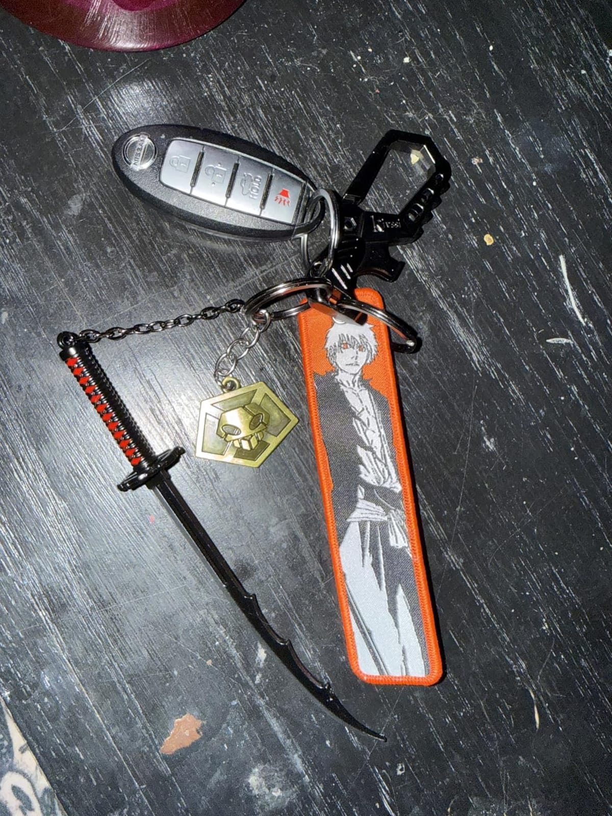 Ichigo Zangets Keychain - Bankai Tensa Zangetsu and Dual Zangets Blades - Halloween Anime Gifts for Men and Fans customer photo 2