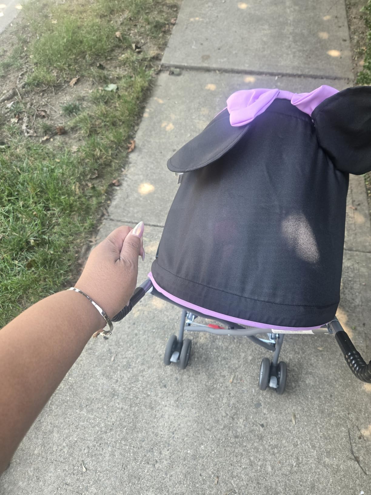 Disney Baby Character Umbrella Stroller, Eye-catching, Fun, 3D Stroller, Minnie Play All Day customer photo 1