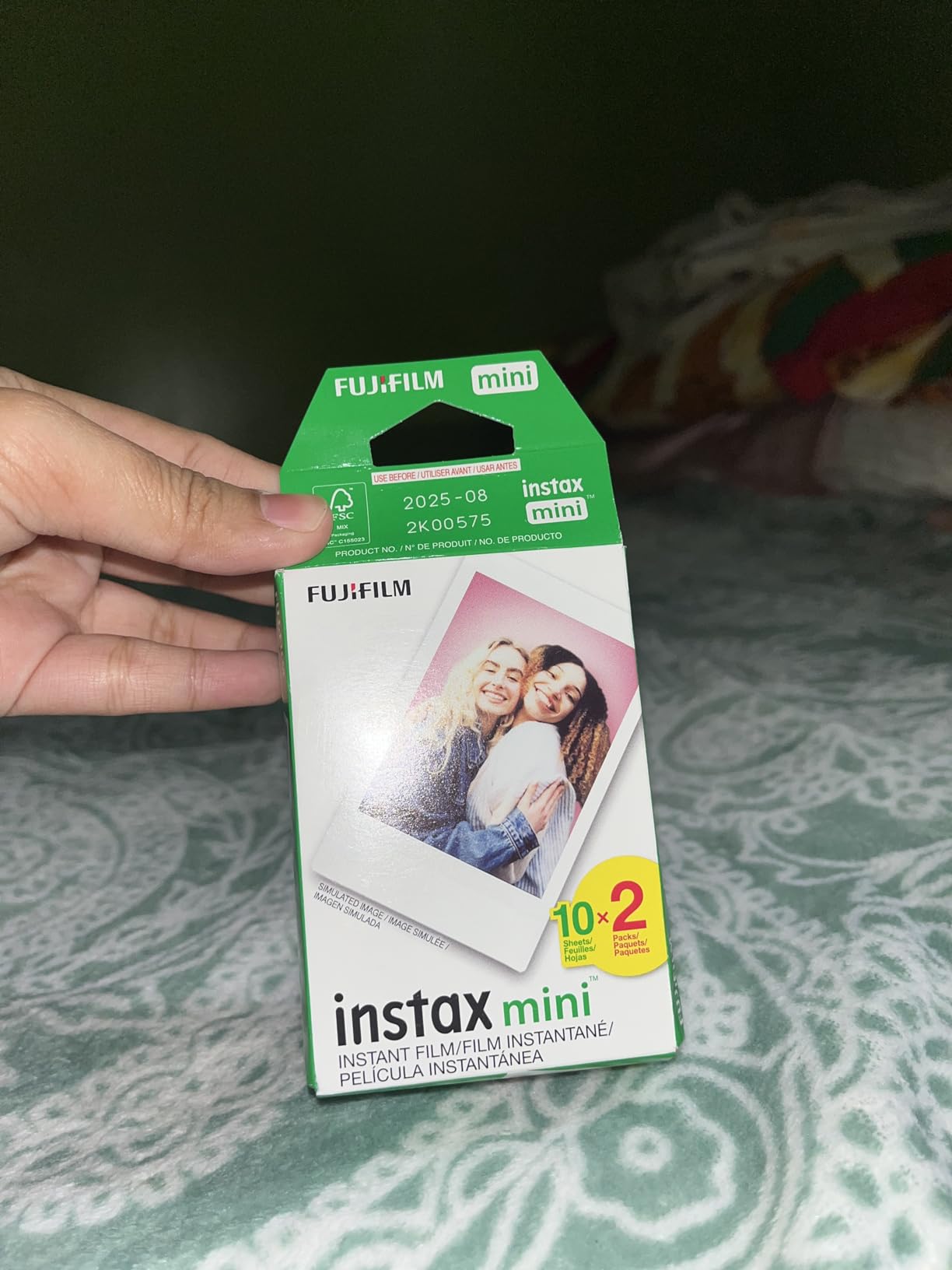 Fujifilm Instax Mini Instant Camera Film: 20 Shoots Total, (10 Sheets x 2) - Capture Memories Anytime, Anywhere - Boomph's Comprehensive Ultimate Performance Cloth Solution for Perfect Picture Quality customer photo 1