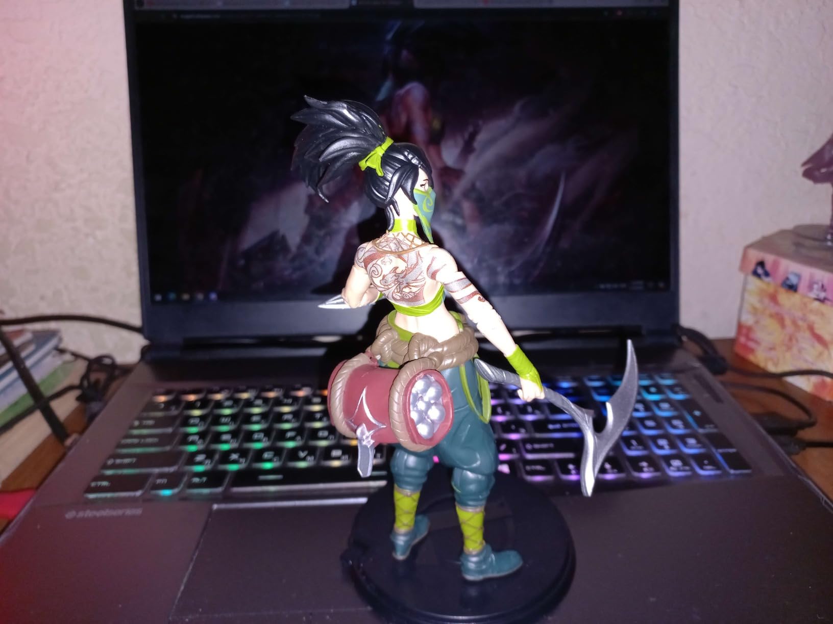 League of Legends, Official Nasus Premium Collectible Action Figure with Base, Over 8-Inches Tall, The Champion Collection, Collector Grade, Ages 14 and Up customer photo 2