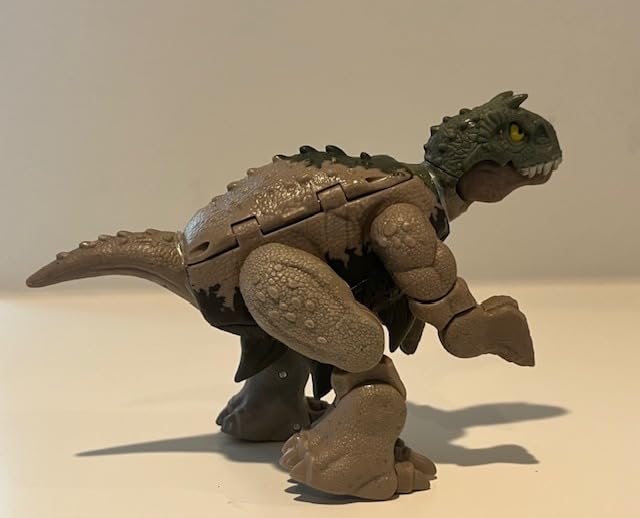 Mattel Jurassic World Fierce Changers 2-in-1 Dinosaur Action Figure, Double Danger Toy Transforms from Carnotaurus to Stegosaurus in 11 Steps customer photo 1