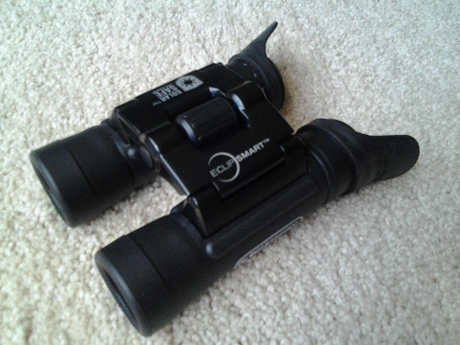 Celestron EclipSmart Safe Solar Eclipse Binoculars - Large Aperture 12x50 | ISO 12312-2 Compliant, Safe Solar Binocular with Permanent Filter, View the Sun, Eclipses & Sunspots, Large 50mm Lenses customer photo 1