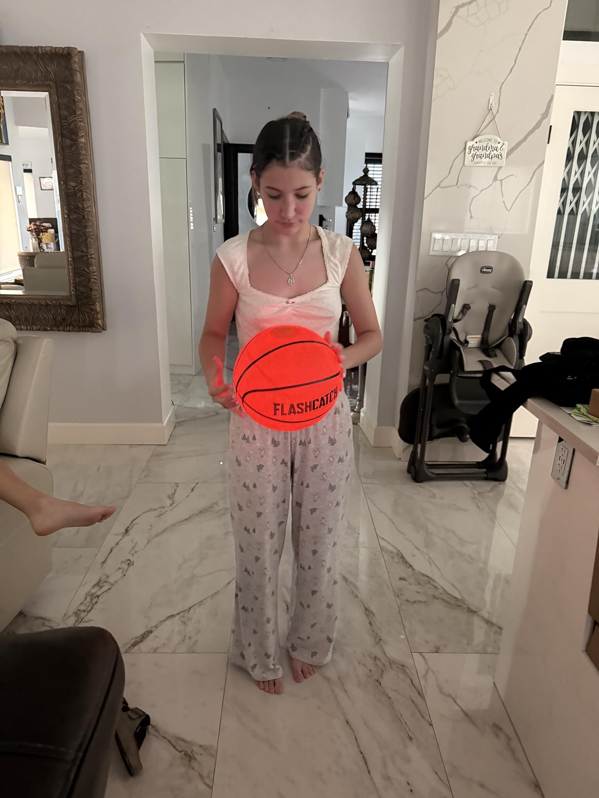 FlashCatch Light Up Basketball - Glow in The Dark - Sports Gear Accessories Gifts for Boys 8-15+ Year Old - Kids Teens Gift Birthday Ideas - Teen Boy Toys Ages 8 9 10 11 12 13 14 15 Outdoor Teenager | Sports Gear Accessories Gifts - Kids Teens Gift Birthday Ideas - Teen Boy Toys Ages 8 9 10 11 12 13 14 15 Outdoor Teenager customer photo 2