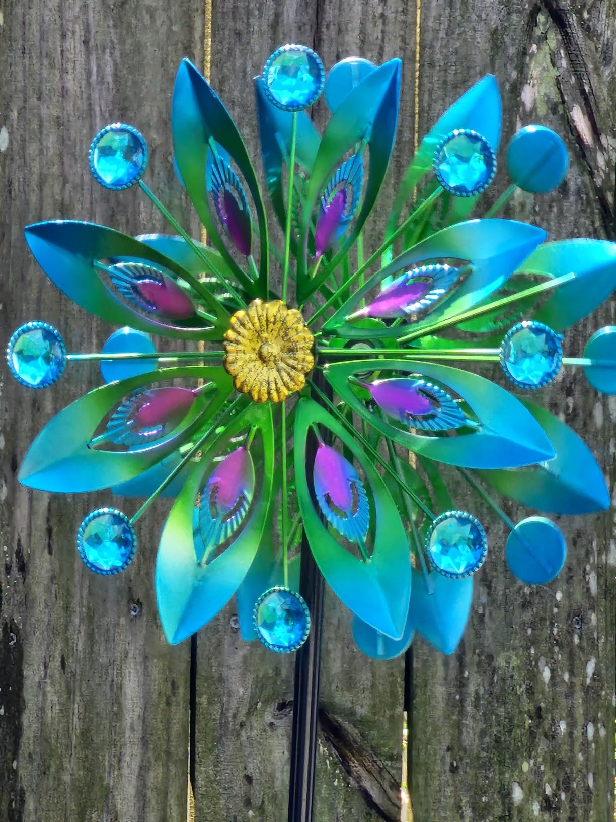 Viveta Sunflower Wind Spinner, 56