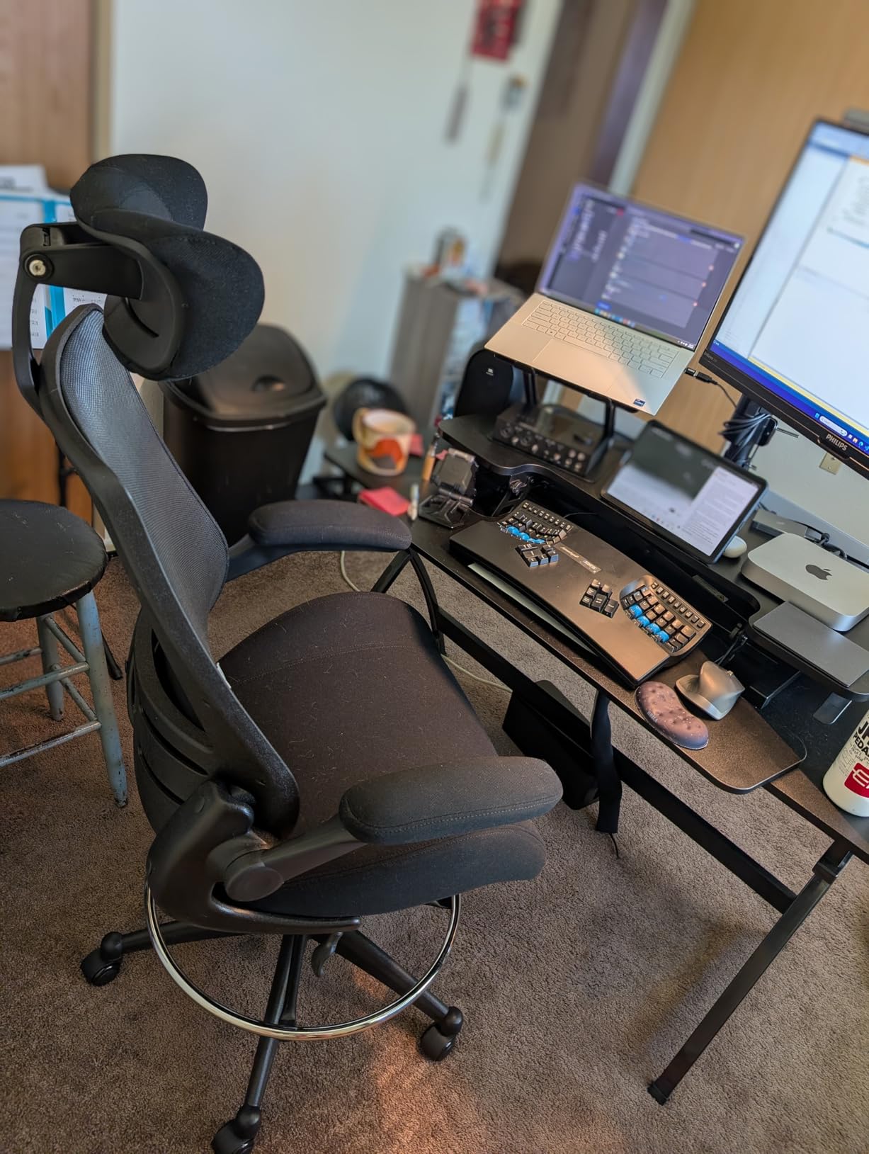 BOLISS Drafting Tall Office Chair 400lbs High Back Standing Desk Chair customer photo 1