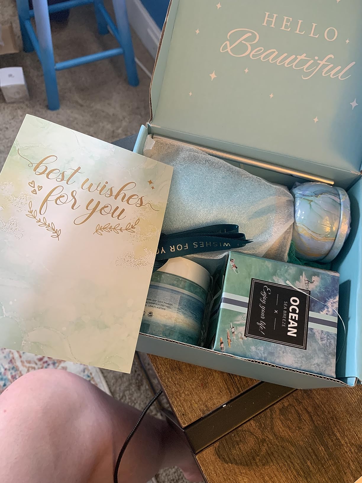 Birthday Gifts for Women, Relaxing Spa Gift Basket Self Care Gift customer photo 2