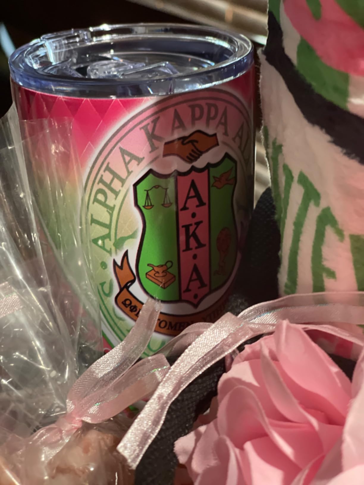 20oz AKA Alpha Kappa Alpha 1908 Insulated Stainless Steel Tumbler with Lid customer photo 1