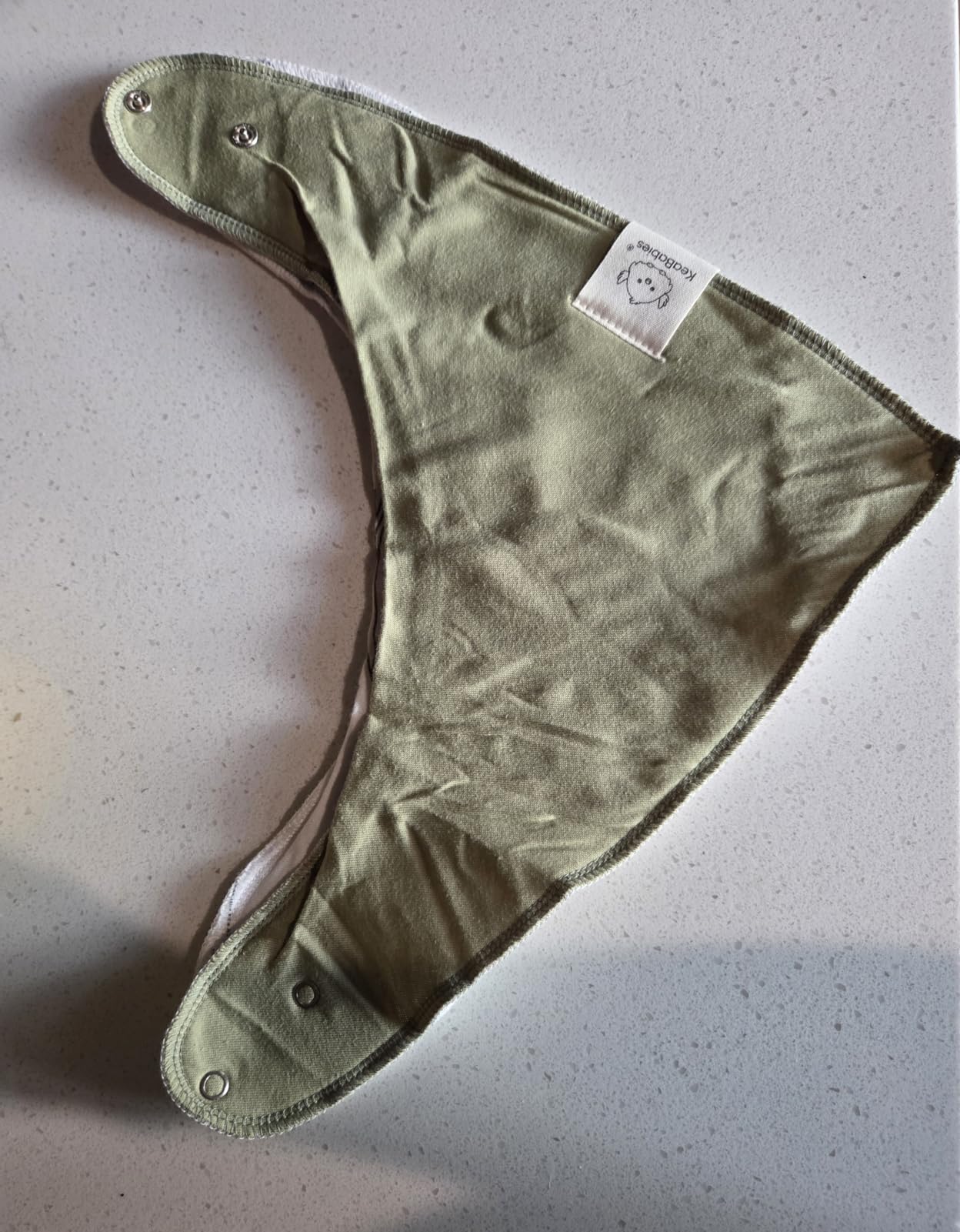KeaBabies 8pk Organic Baby Bandana Bibs for Drooling Teething, Butterflies customer photo 1