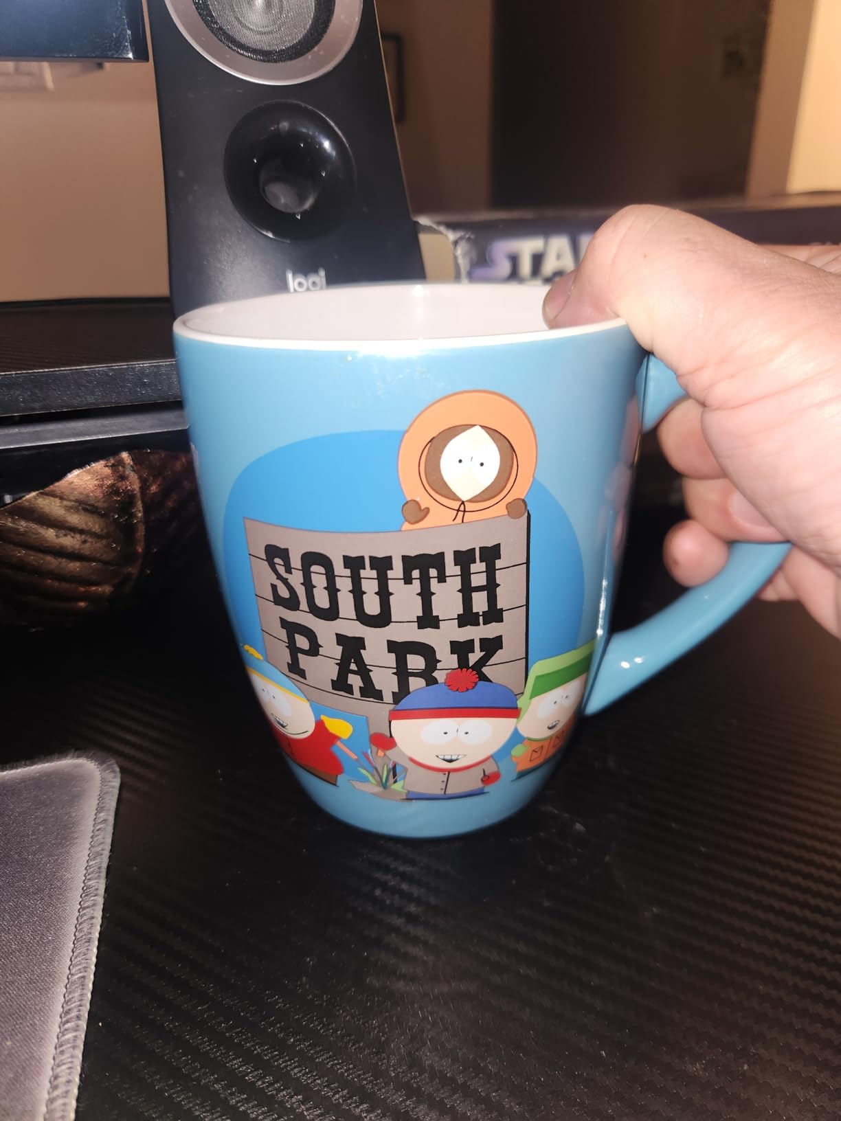 Silver Buffalo South Park Bus Stop, Ceramic Mug, 20oz customer photo 1