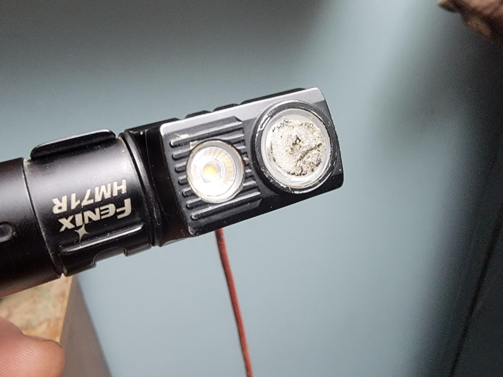 Fenix HM71R Headlamp, 2700 Lumen Super Bright USB-C Rechargeable Spot Light Flood Light L-Shape 90 Degree Right Angle Flashlight Industrial Grade with LumenTac Organizer customer photo 1