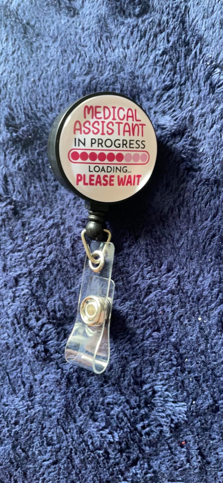 PA Physician Assistant Badge Reel Retractable with Alligator Clip, Funny ID Badge Holder Gift for ER Nurse RN LPN Nursing Doctor Teacher Student Medical Worker Men Veterinarian customer photo 1