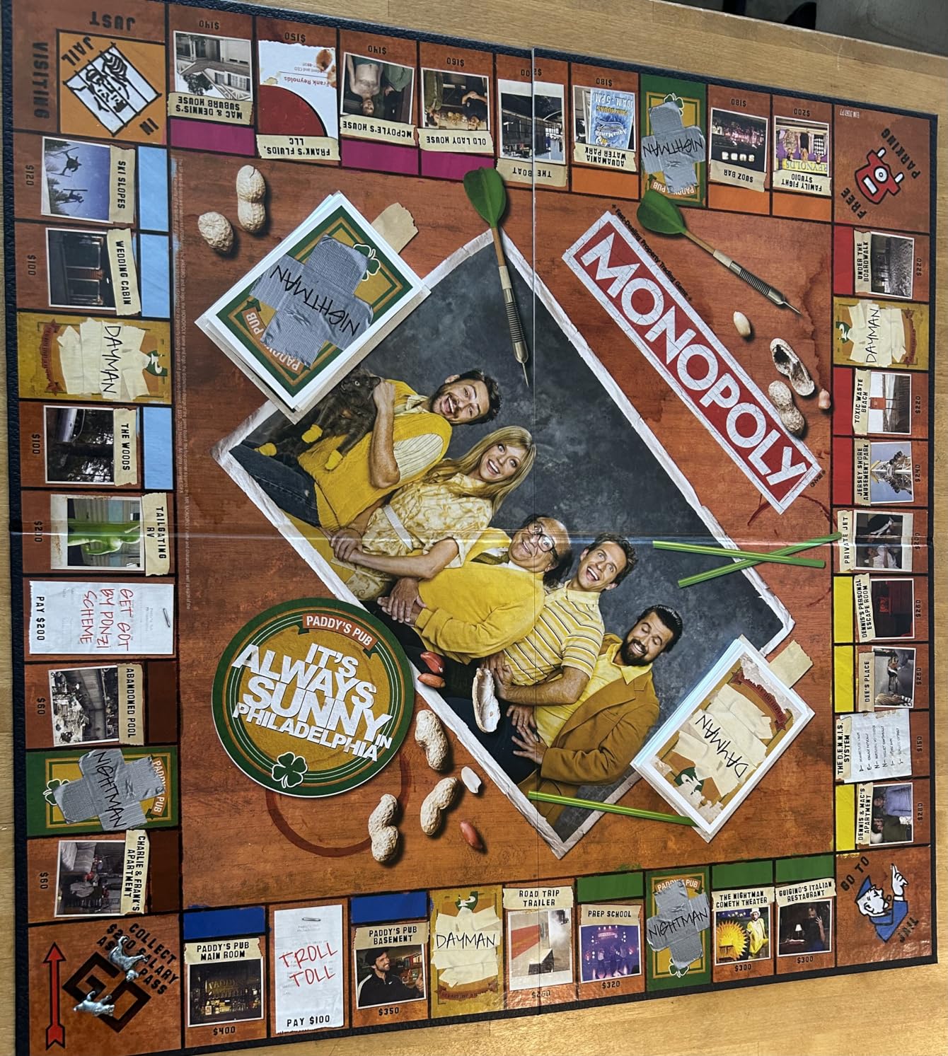Monopoly It’s Always Sunny in Philadelphia | Officially Licensed Monopoly Board Game | Award Winning FX Sitcom customer photo 1