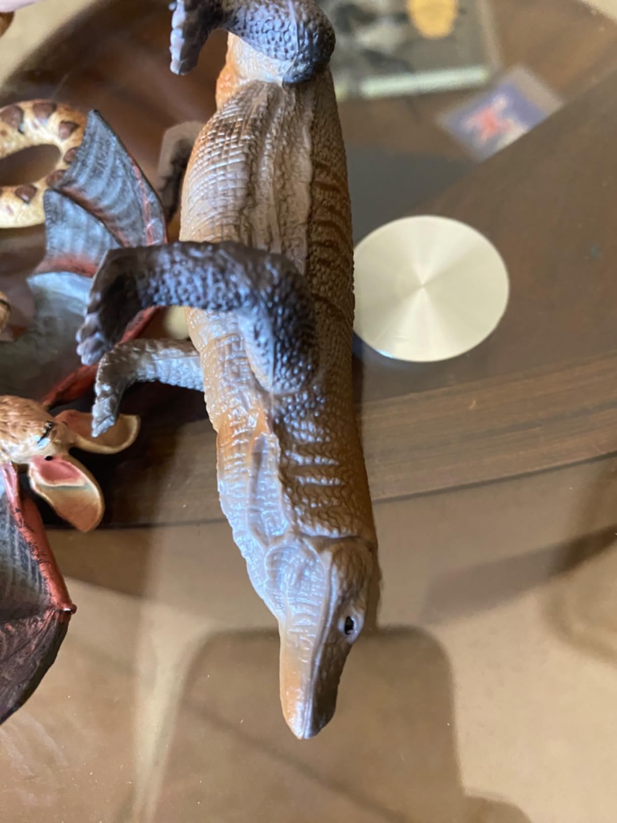 Gemini&Genius 7Pcs Reptile Toys for Kids, Amphibians Desert Animal Figures customer photo 1