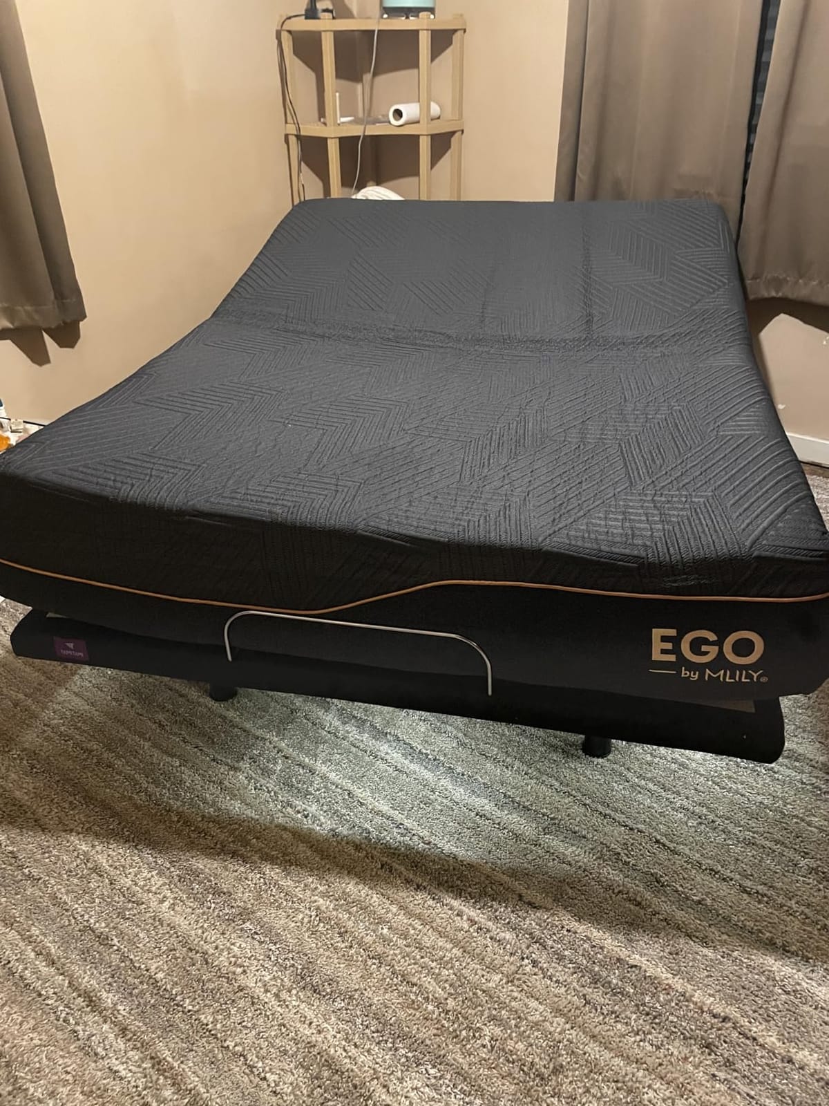 Tami Tami T600 Adjustable Bed Frame Queen Size with Remote & Massage - Electric Beds Bases, Zero Gravity, Dual Side USB, Side Pockets, Nightlight, Quiet Motor, Wireless Remote, 5 Min Easy Assembly customer photo 2
