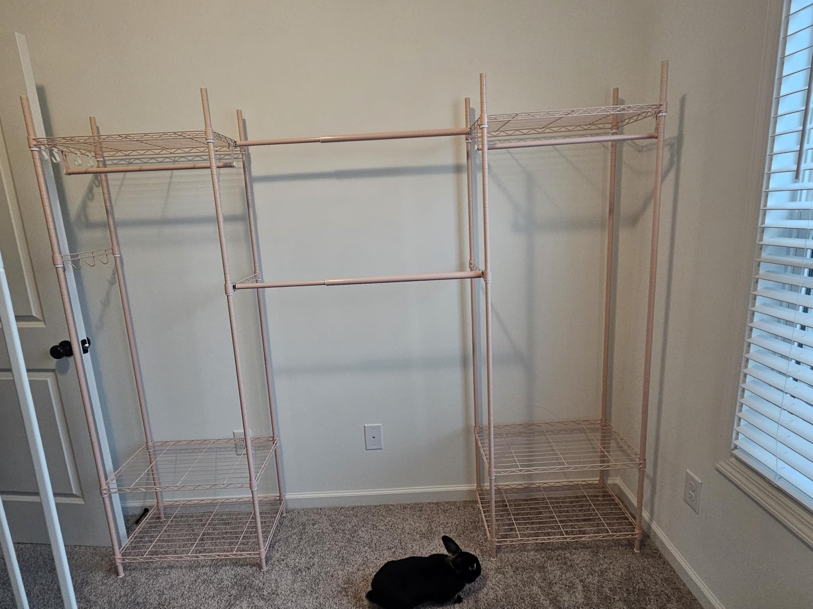Ulif E1 Heavy Duty Closet Garment Rack, Adjustable Metal Clothing Storage customer photo 1